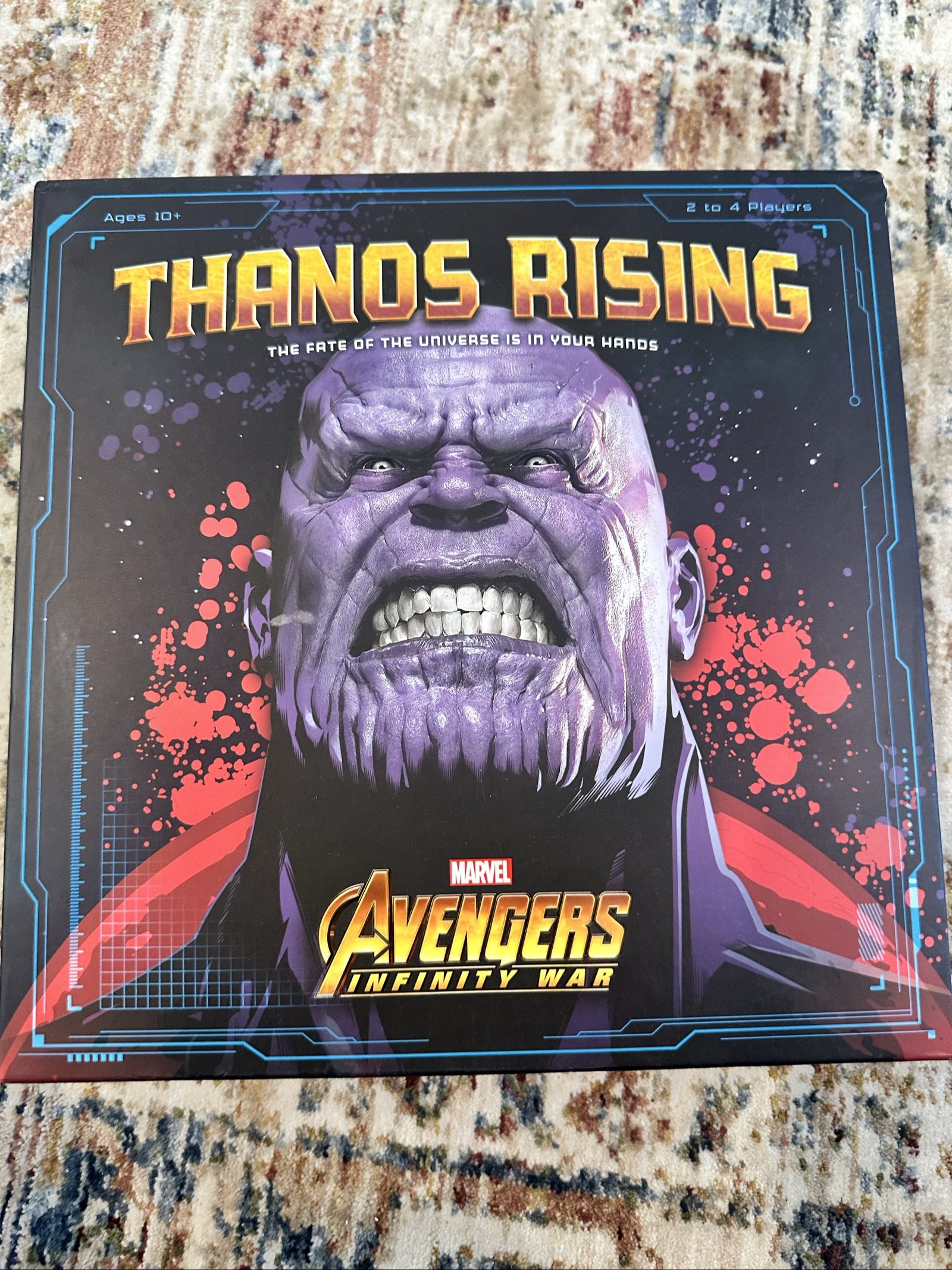 marvel thanos rising board game 10+ ages