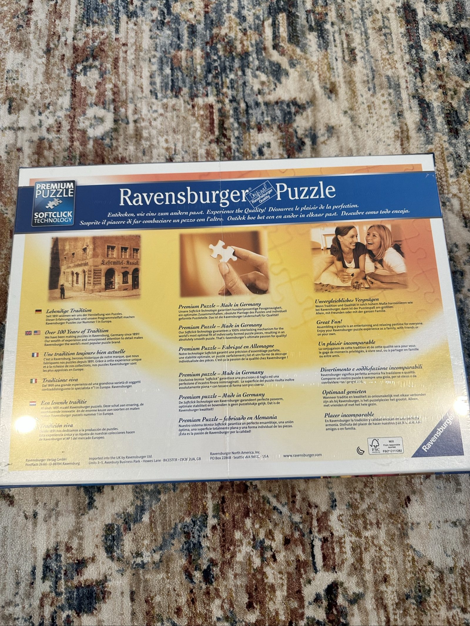 disney ravensburger 1000pc puzzle holiday fun image 5
