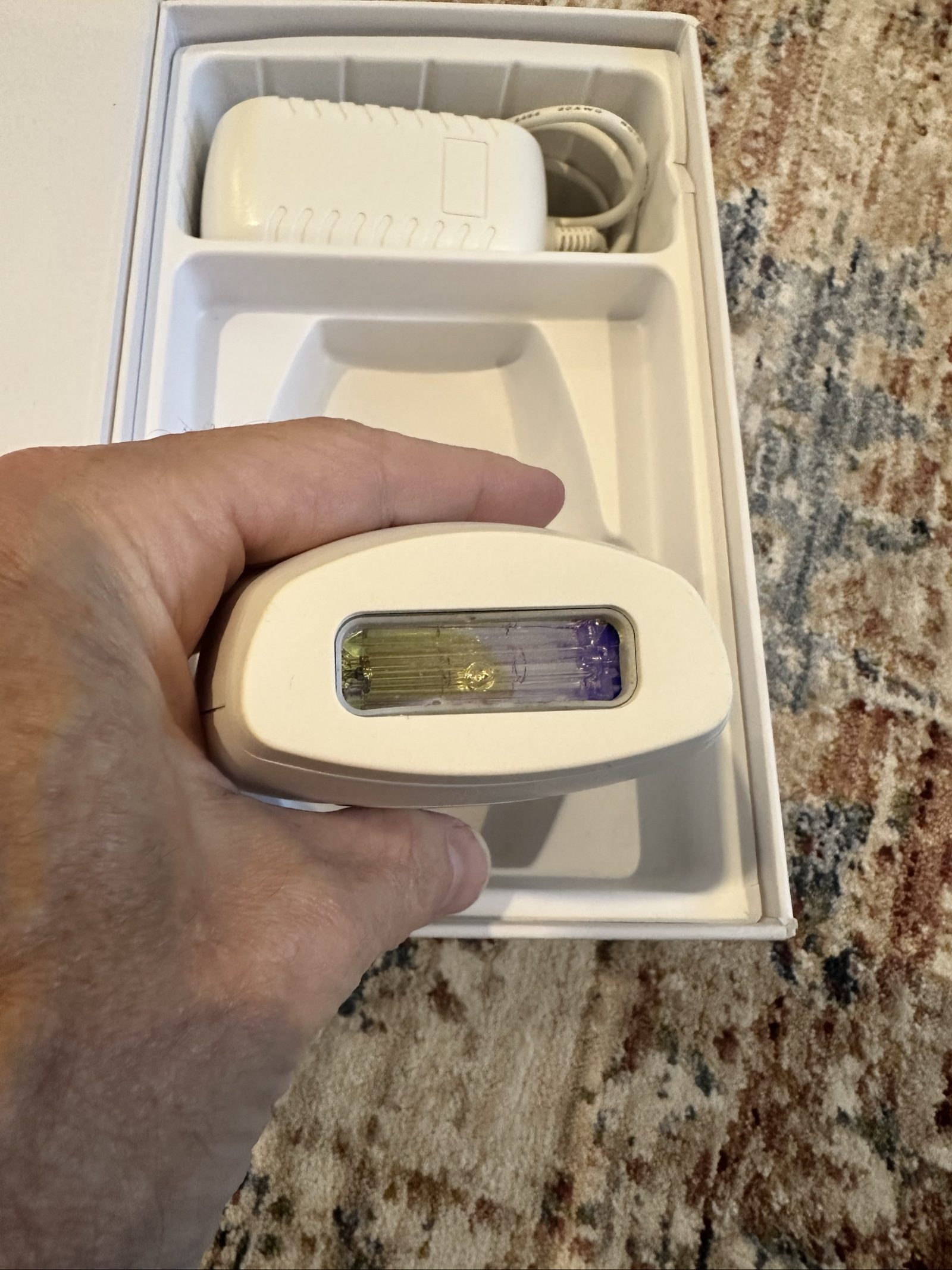 kenzzi white premium ipl handset image 3