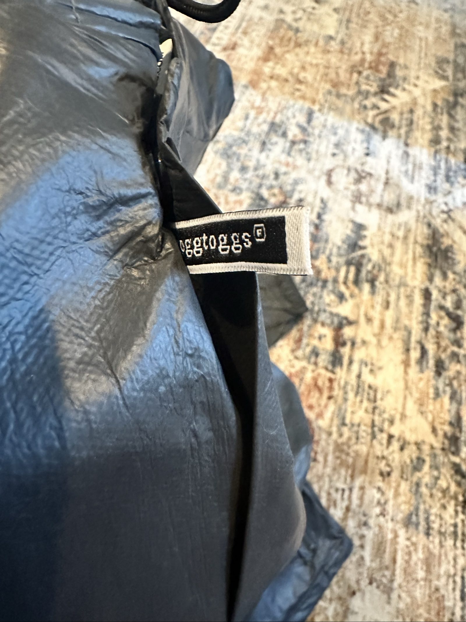 frogg toggs black rain jacket m/l waterproof image 4