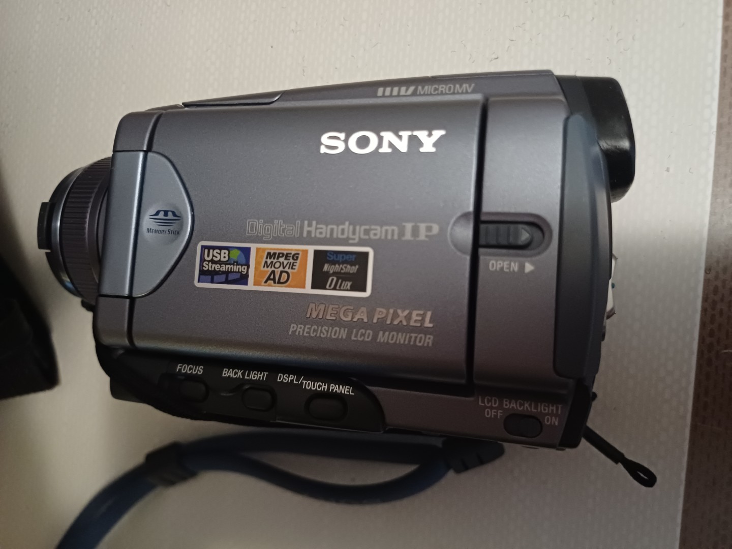 Sony Silver Digital Handycam IP Camcorder with Bag