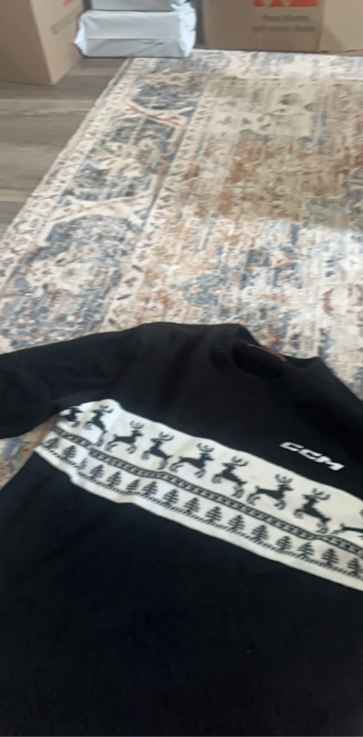 ccm black & white l christmas sweater image 2