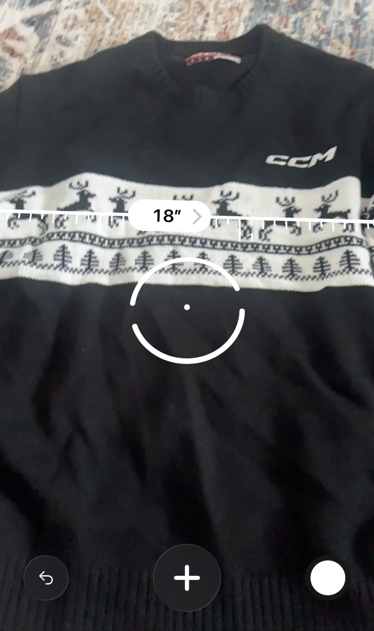 ccm black & white l christmas sweater image 8