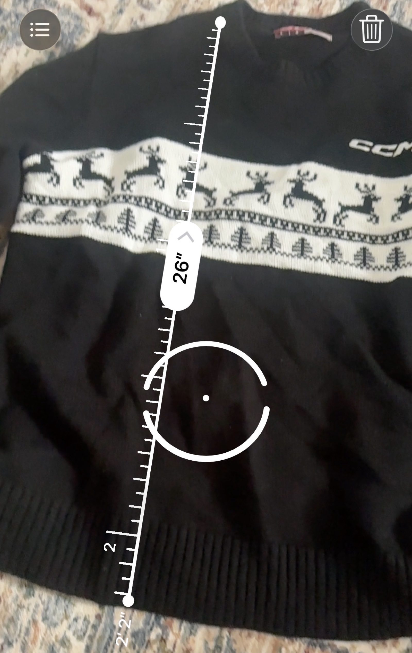 ccm black & white l christmas sweater image 9