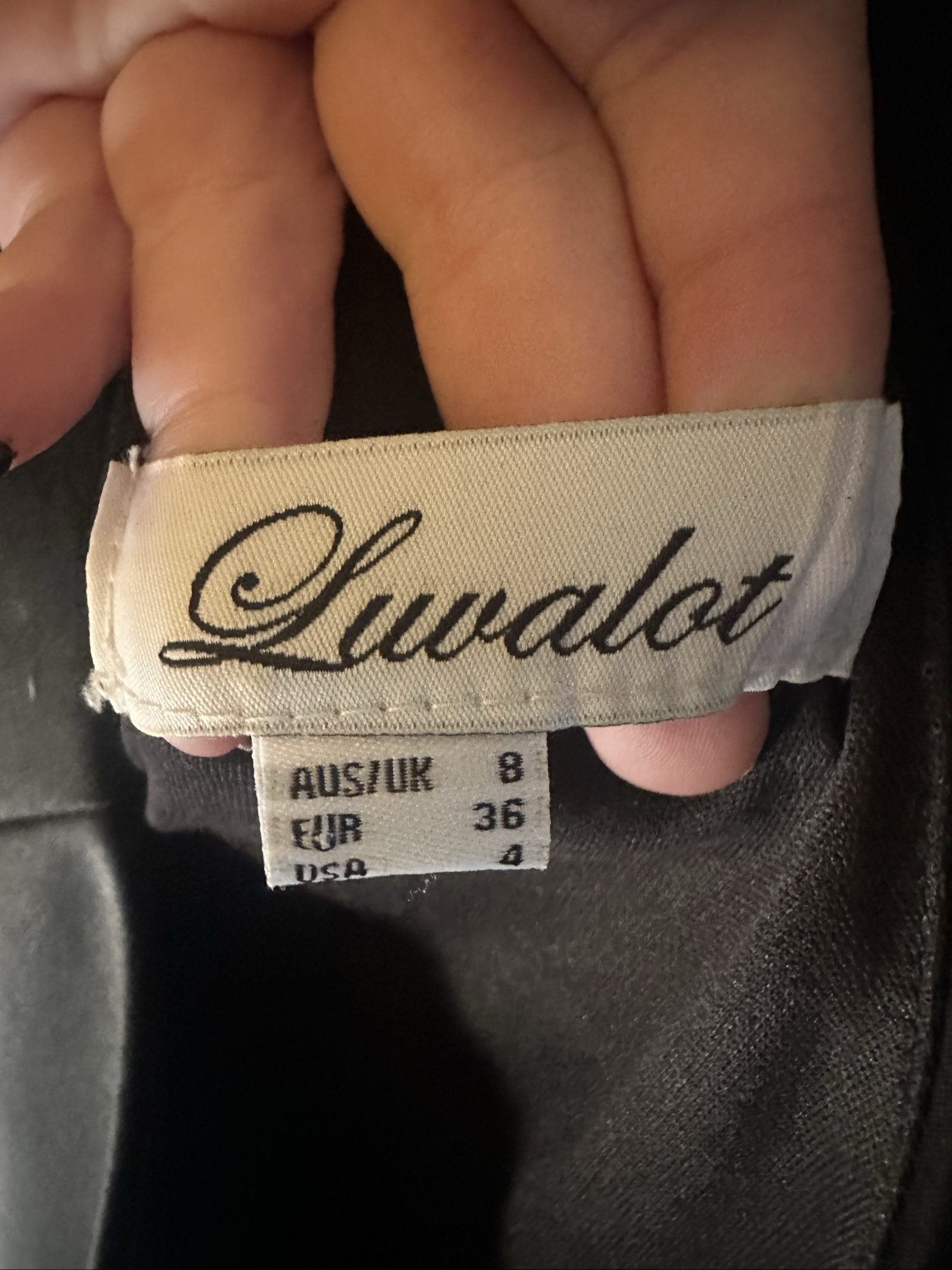 Luwalot Black Halter Neck Jumpsuit AUS/UK 8 image 4