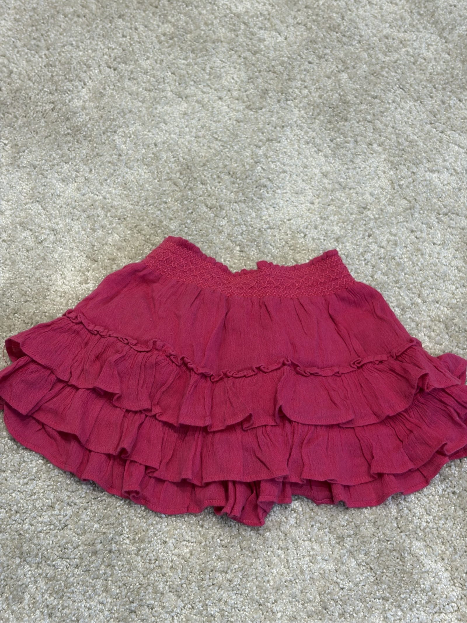 Polo Ralph Lauren Pink Girls Ruffle Skirt 2/2T