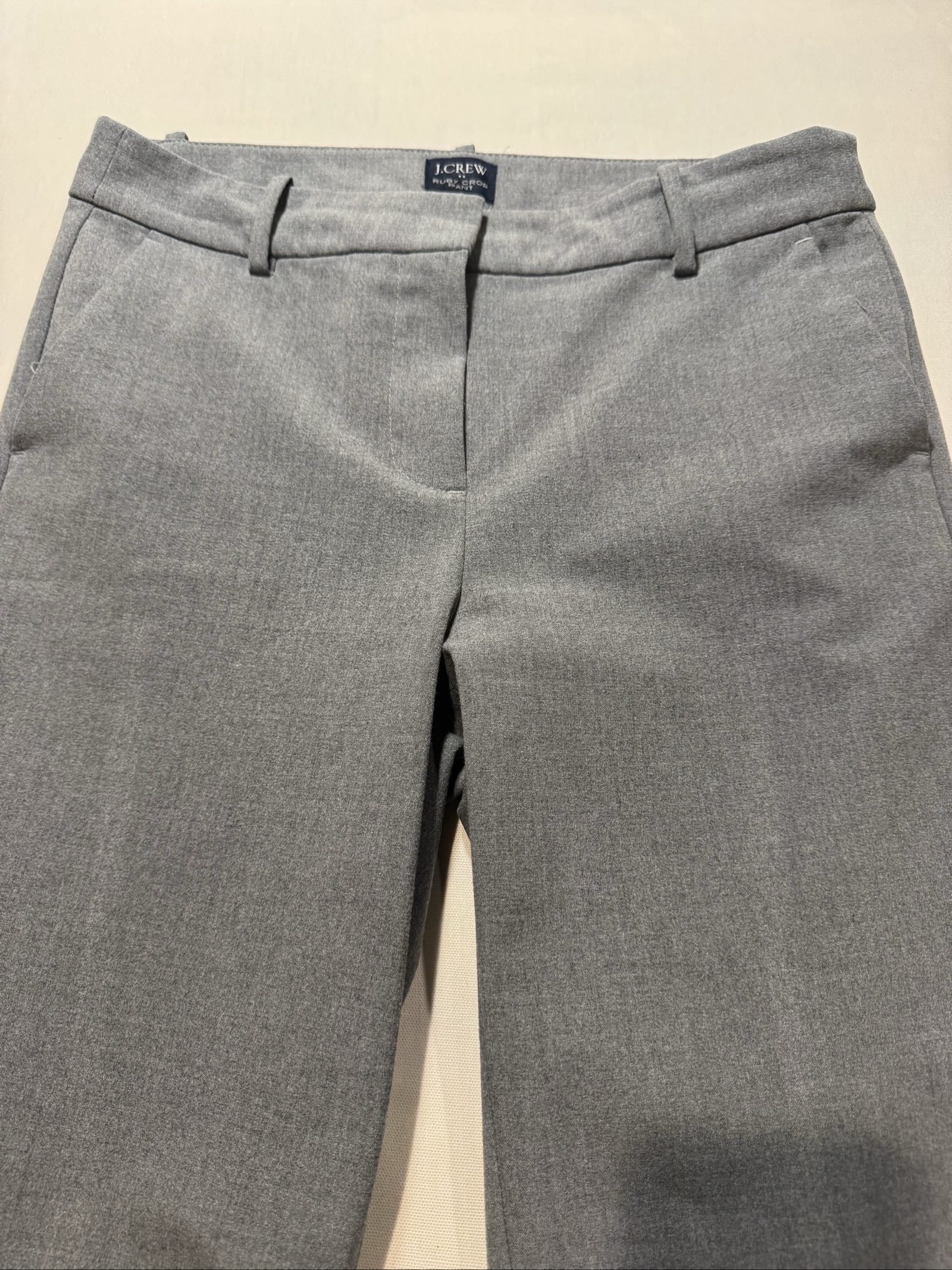 Women’s J.Crew Ruby Crop Pants – Gray – 6 image 10
