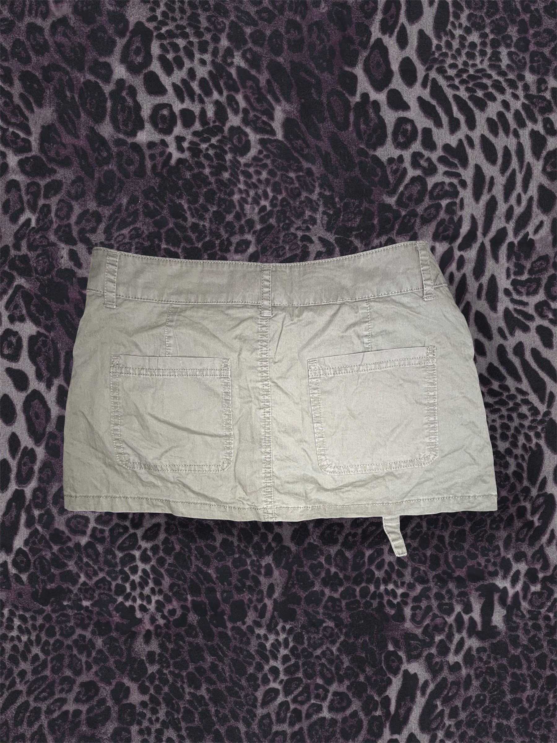 Witty Fox Women's Army Green Mini Skirt Med image 3