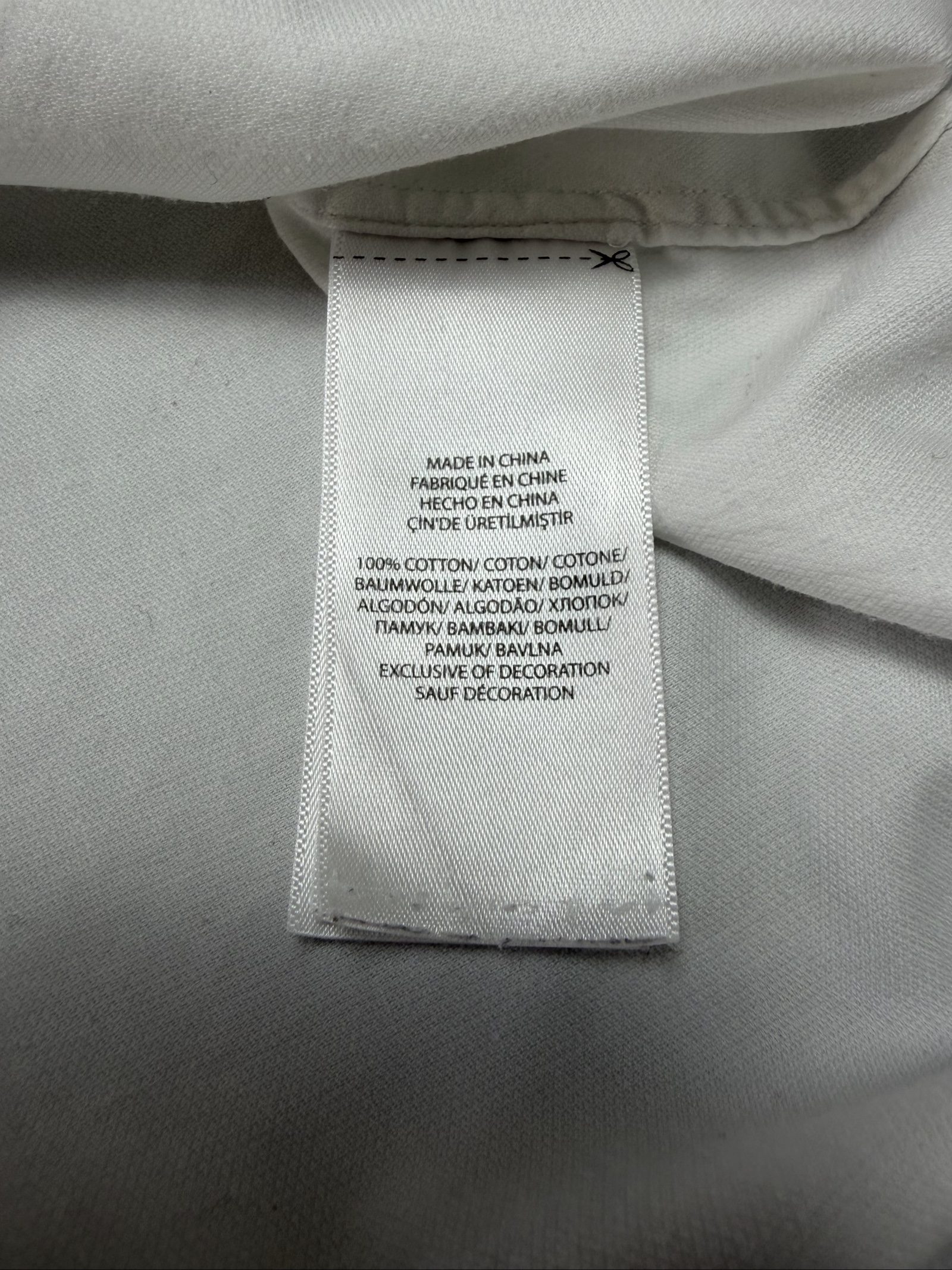 Polo Ralph Lauren Men's White Cotton Stretch Shirt 17 / 43 (1726) image 7