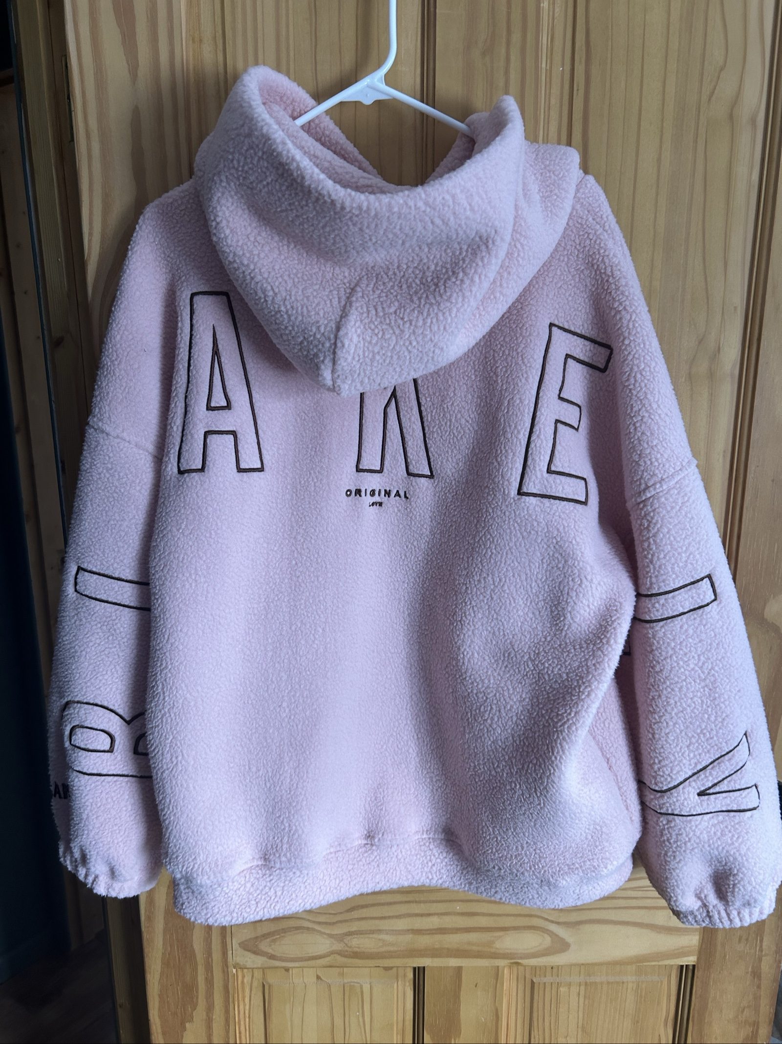 Blakely Women's Pink Fleece Hoodie Large Soft Warm