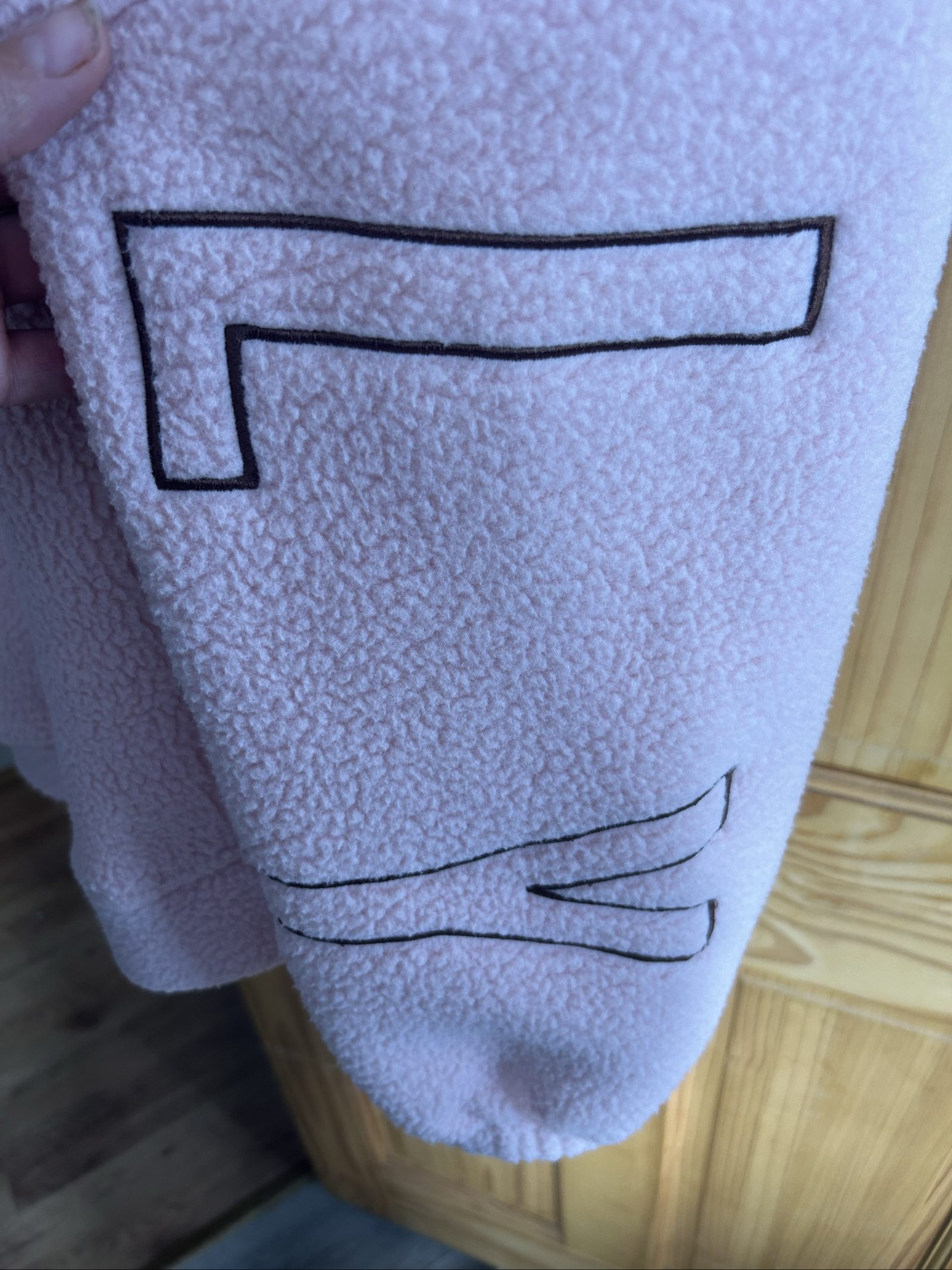 Blakely Women's Pink Fleece Hoodie Large Soft Warm image 4