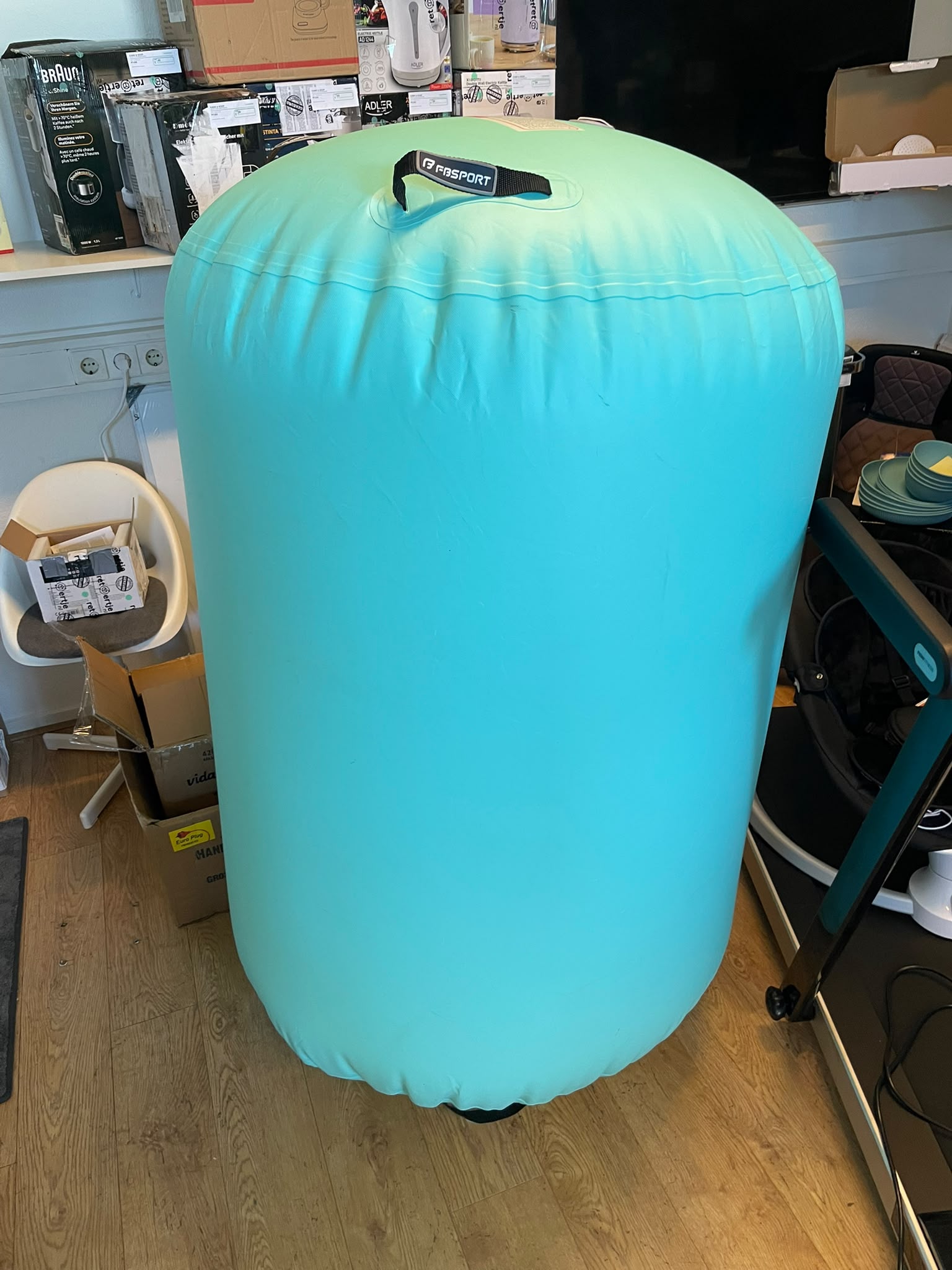 Air Barrel - 90 x 145 cm - Mintgroen