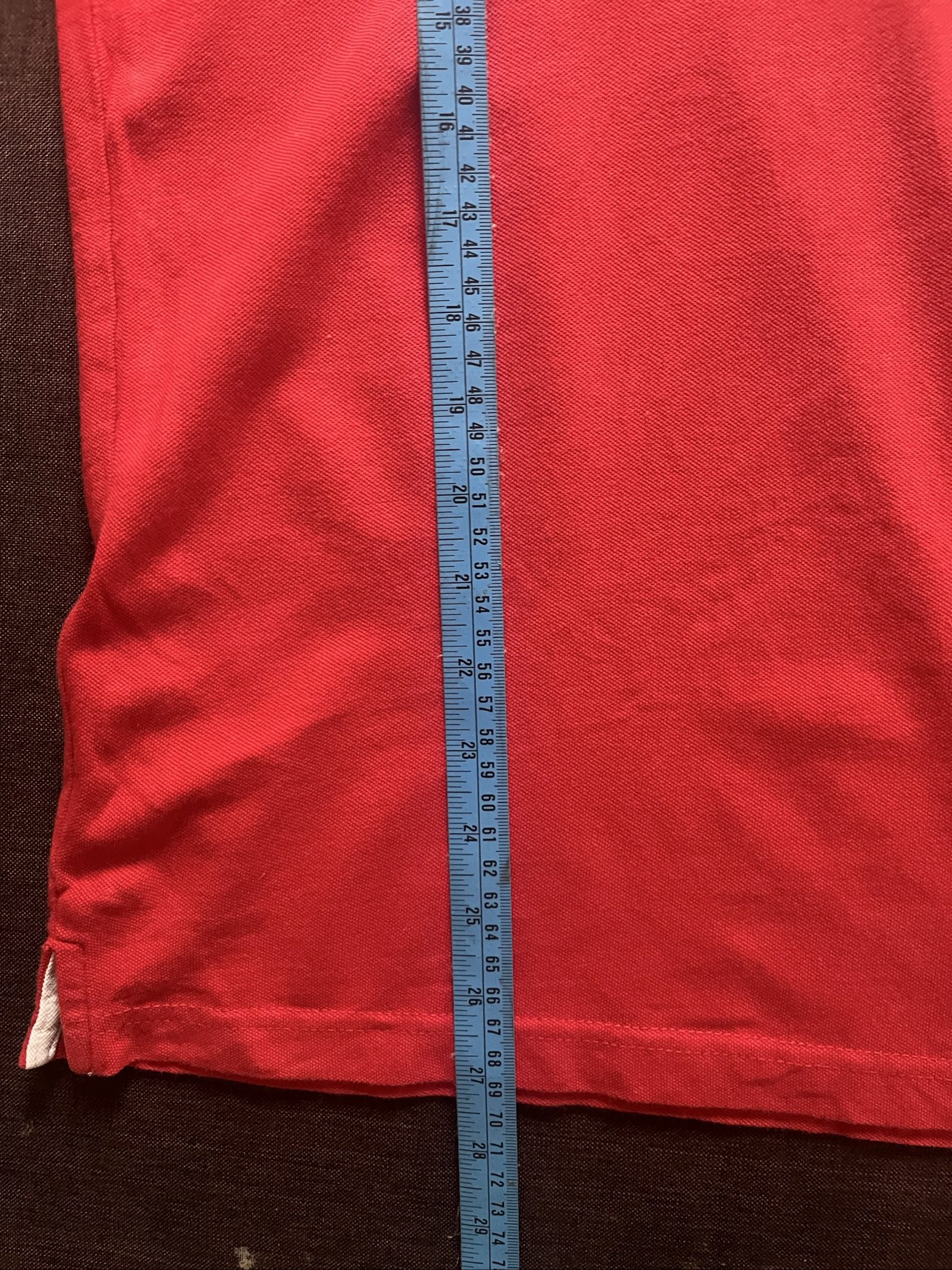 Lacoste Red, White & Navy Polo Shirt US S image 5