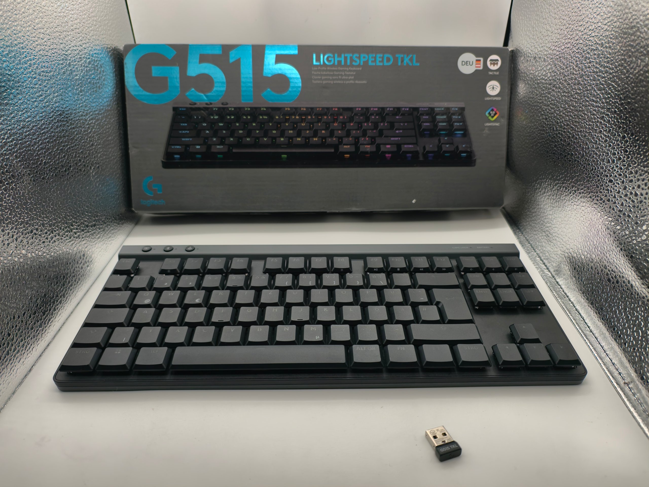 Tastiera Logitech G515 Lightspeed TKL Wireless Tactile Layout Tedesco DEU