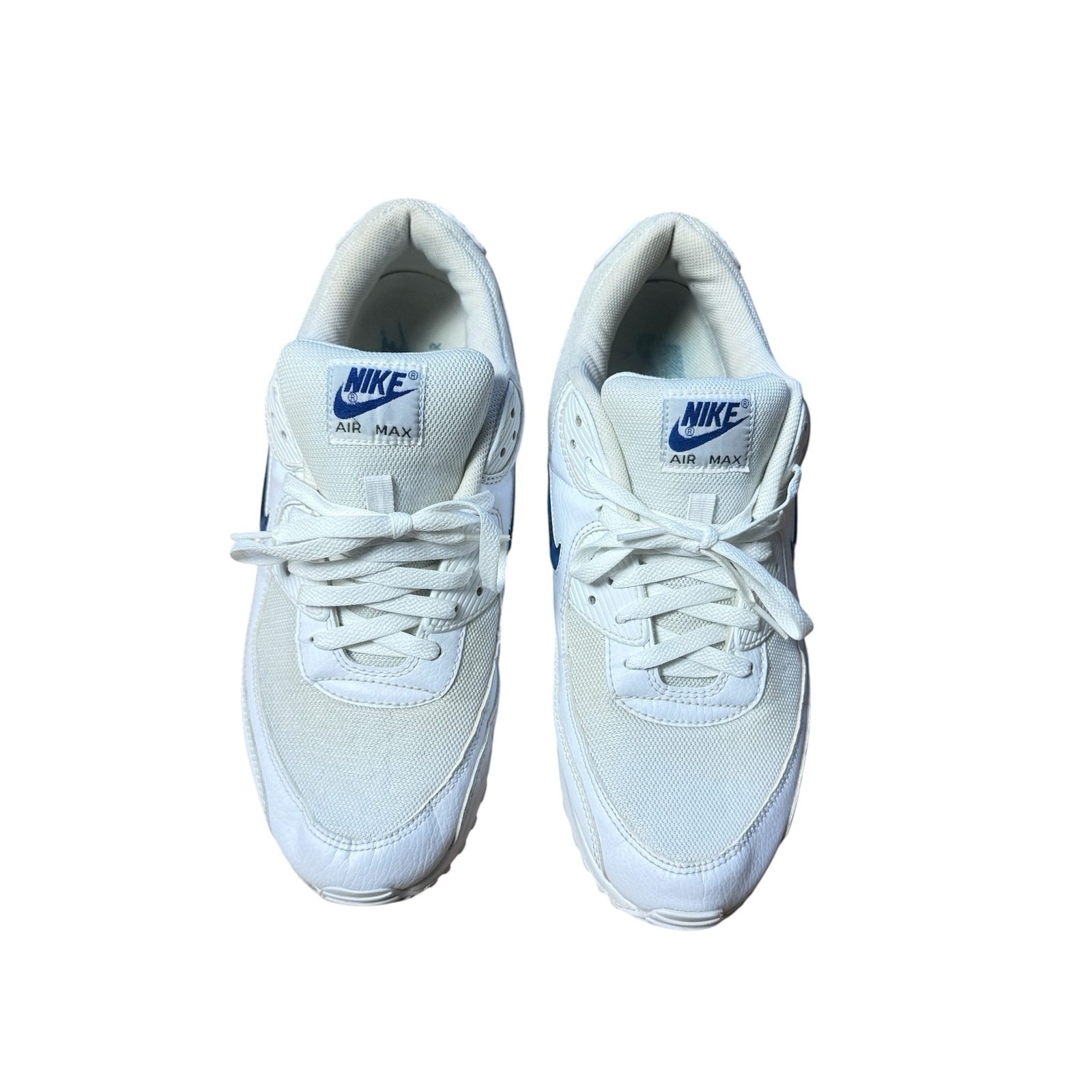 Nike Mens Air Max 90 Jewel Trainers UK 11 White Game Royal DV3503-100