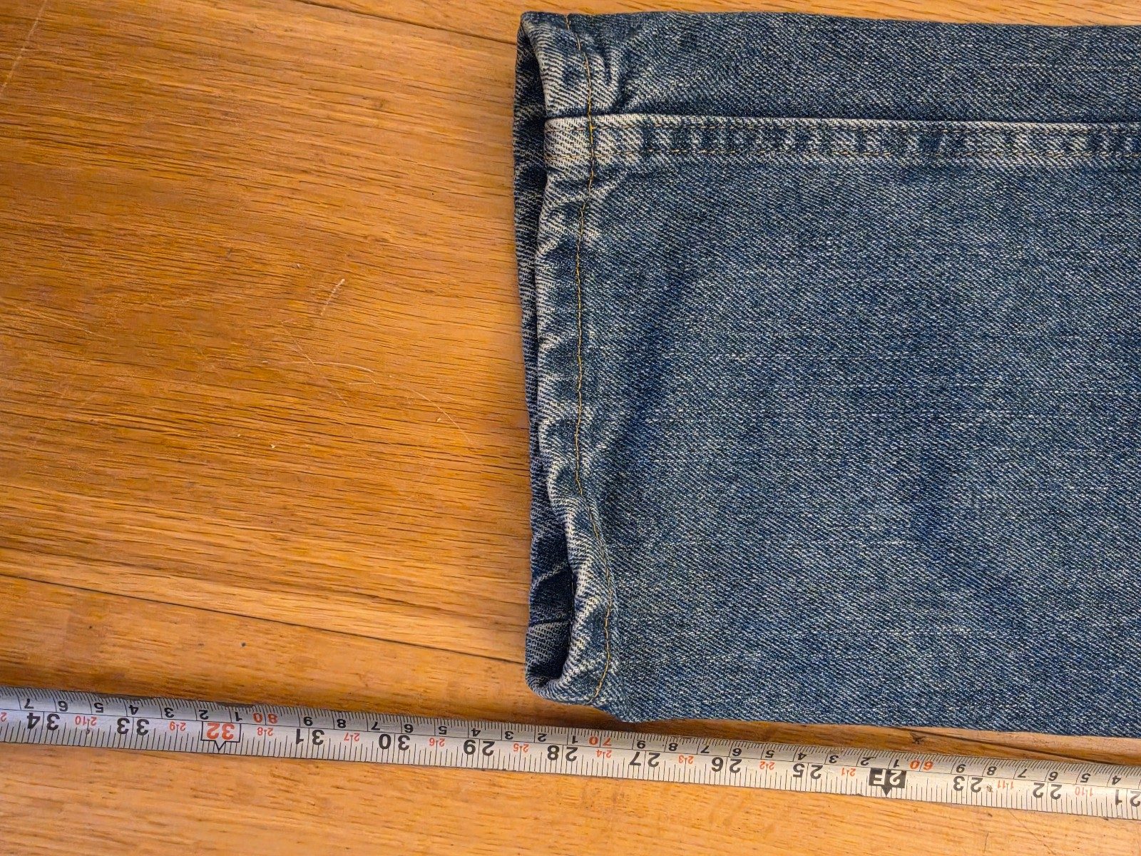 Wrangler Blue Denim Jeans 34 x 29 Casual image 4