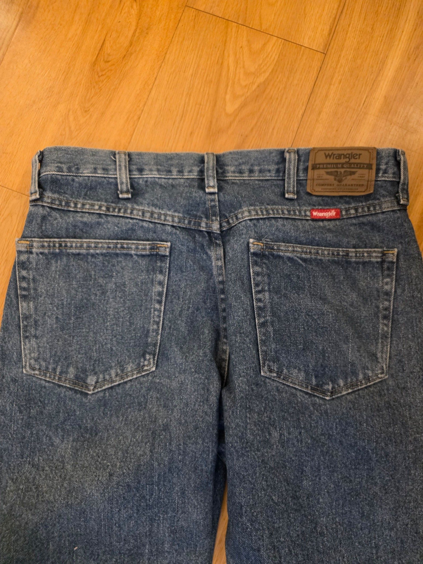 Wrangler Blue Denim Jeans 34 x 29 Casual image 5