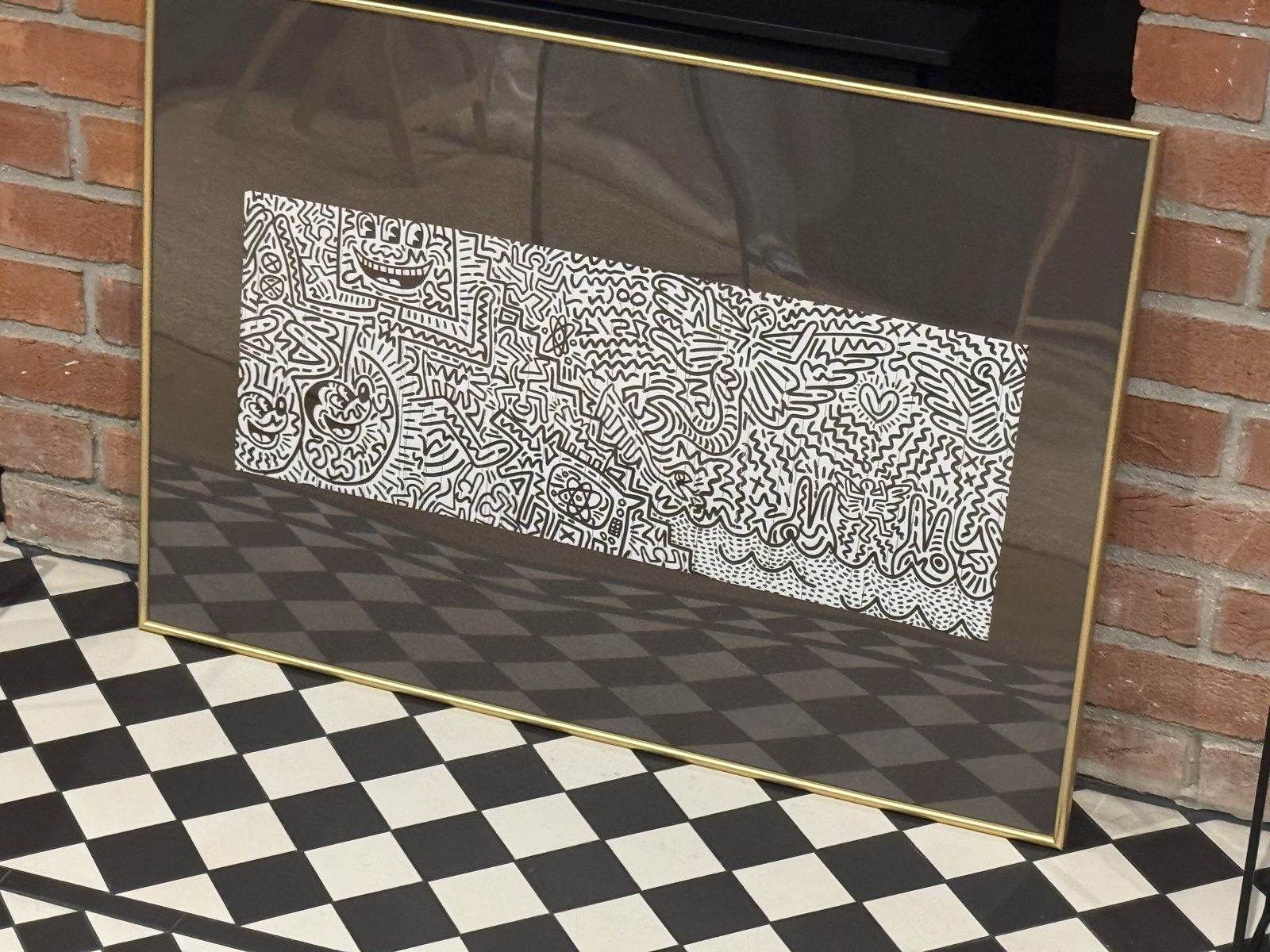 Amy Black & White Framed Artwork image 3
