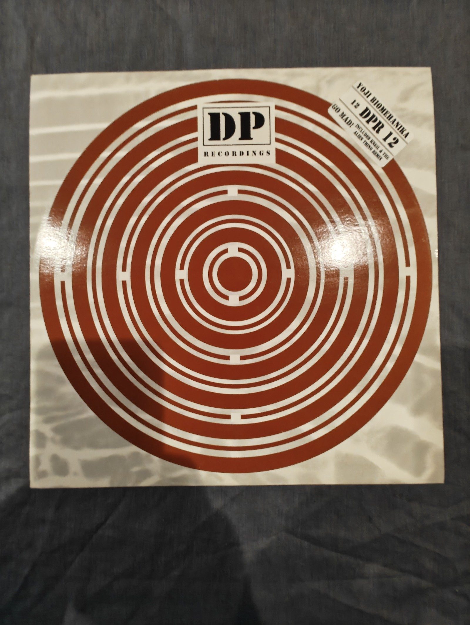 Yoji Biomehanika Go Mad! 12" Vinyl 1999 DP Recordings Hard House Trance