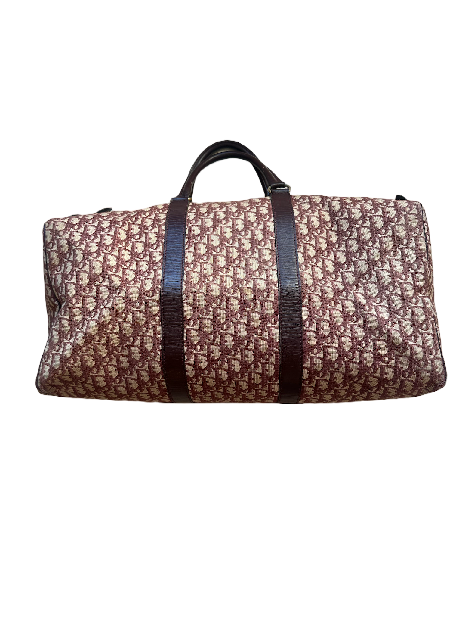 Christian Dior Brown & Beige Signature Travel Bag Large image 2