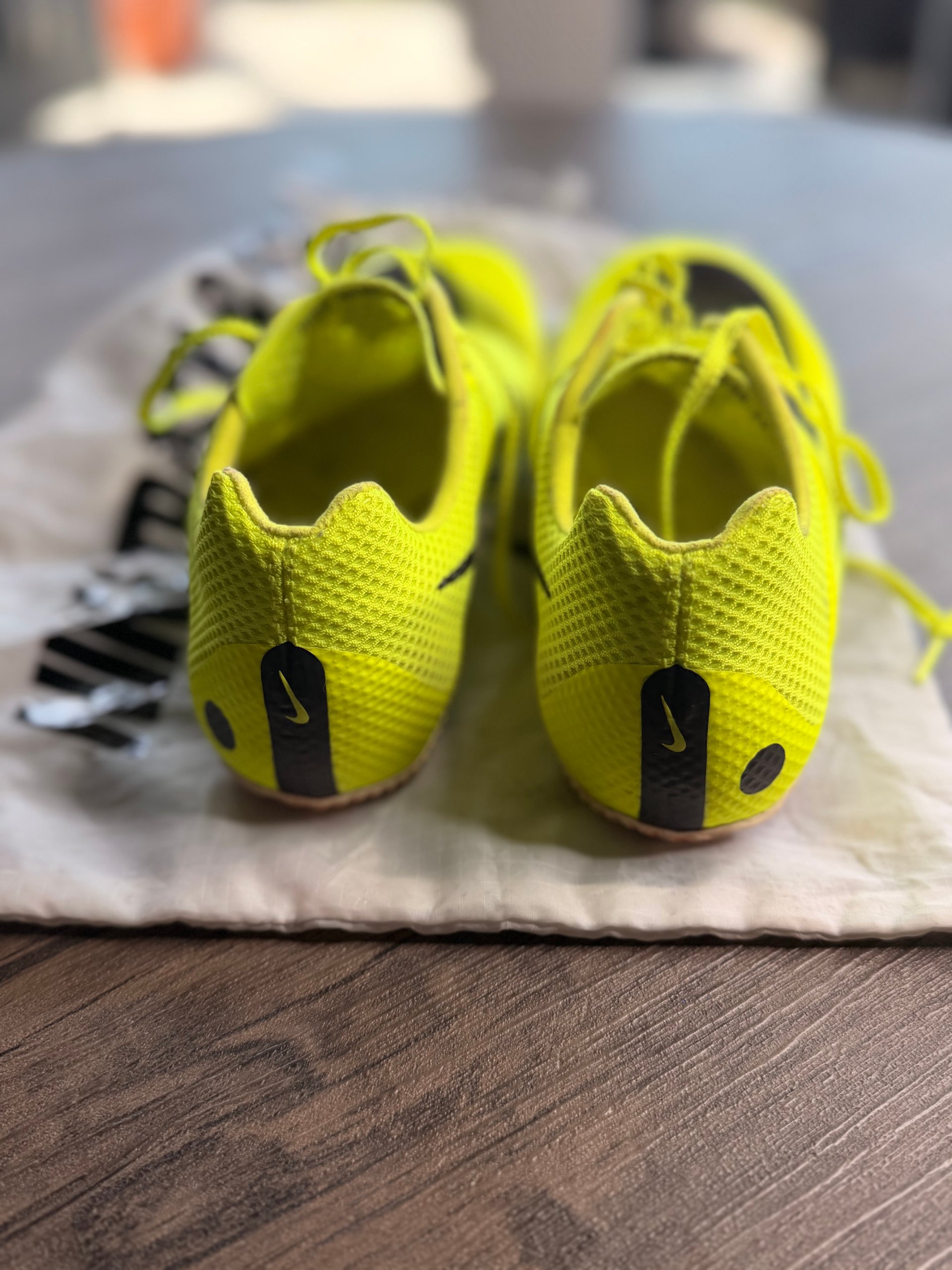 Nike Yellow & Black Track & Field Sprint Spikes US 6 image 6