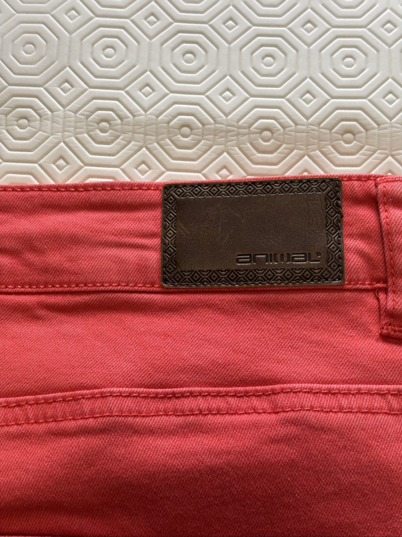 Animal Women's Dark Pink Cotton Jeans Size 14 image 10