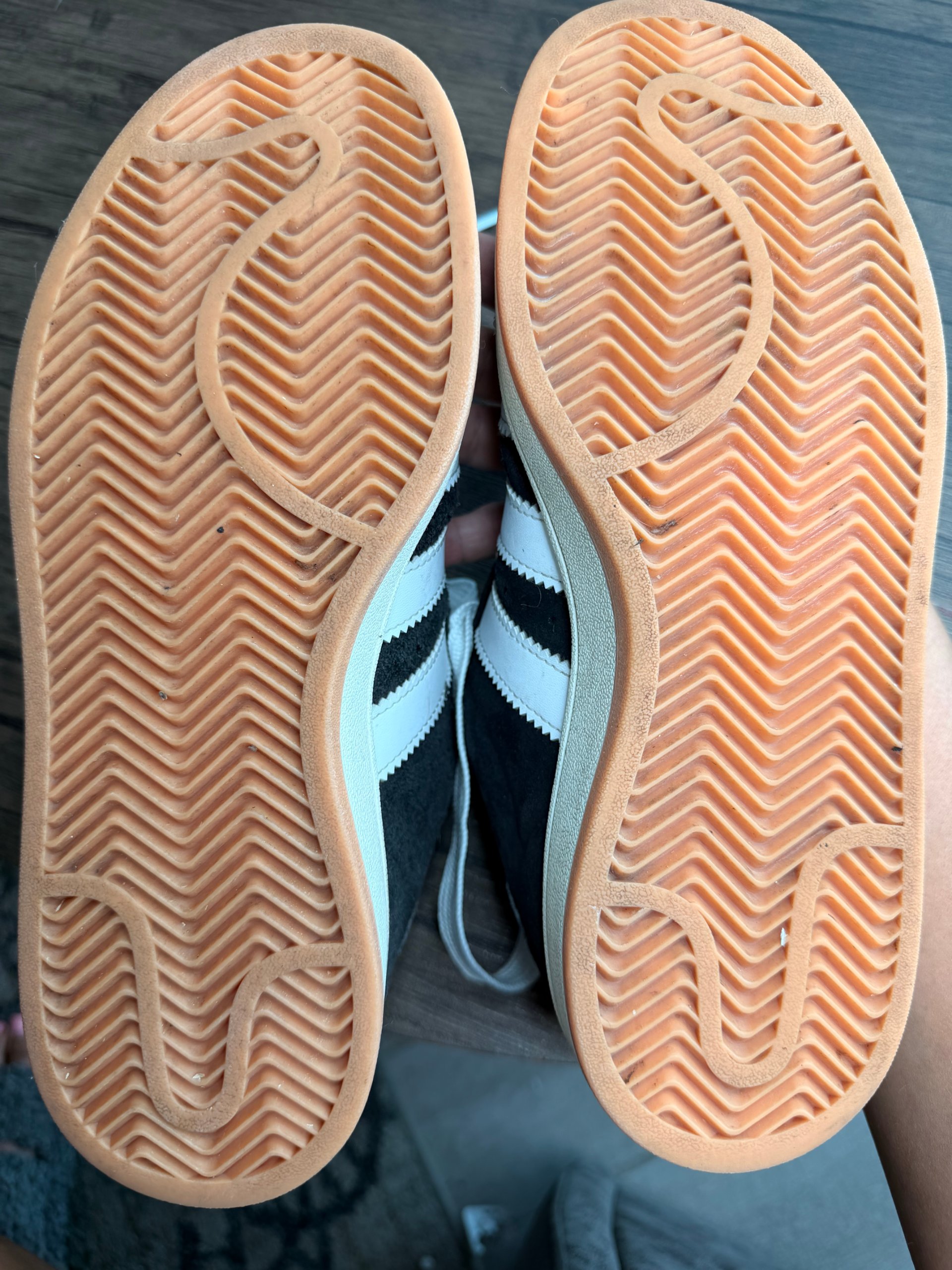 Adidas Campus 00s Core Black Gum, Slightly used in good condition Size 8 image 7