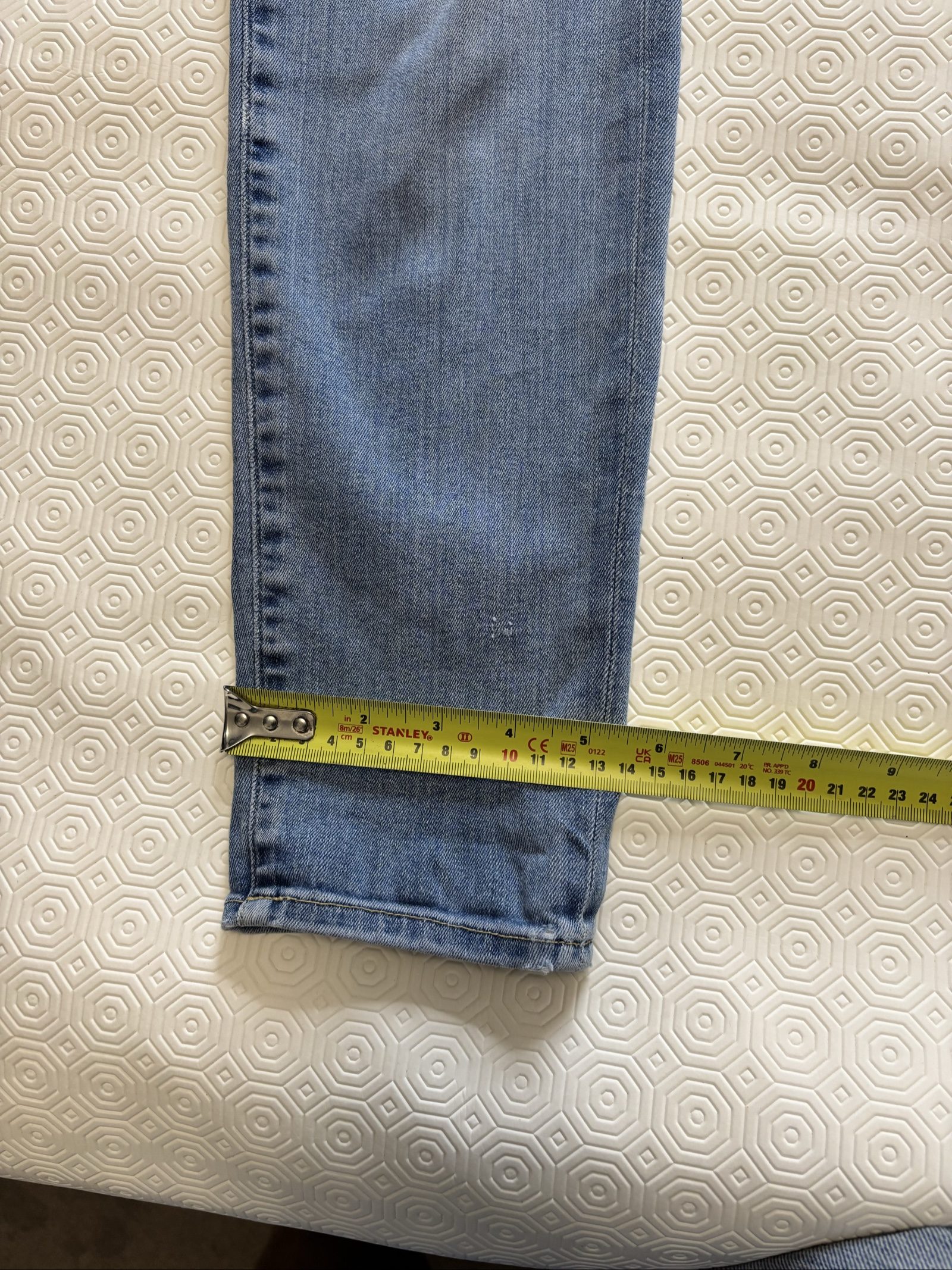 White Stuff Women's Light Blue Slim Jeans Size 10R image 3