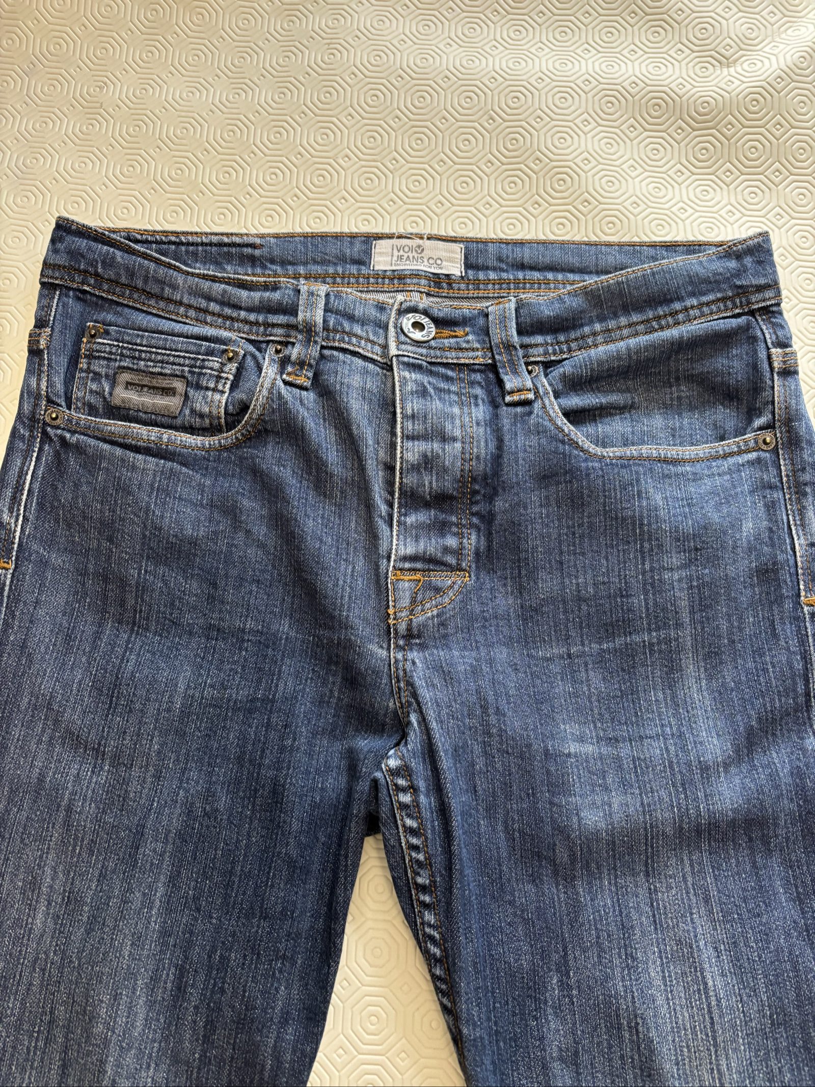 Void Jeans Co Blue Denim Jeans 32 Waist Straight Leg image 2