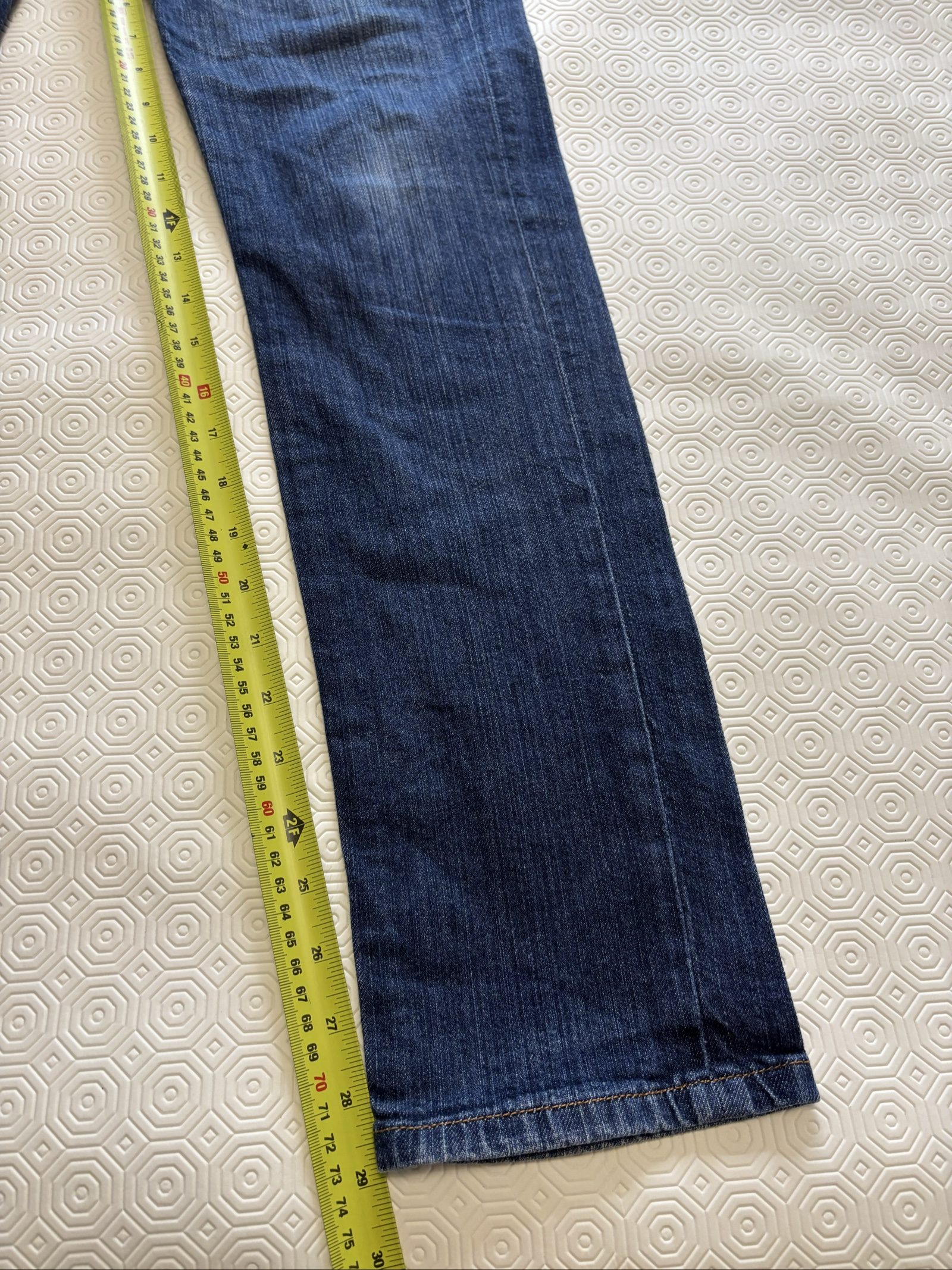 Void Jeans Co Blue Denim Jeans 32 Waist Straight Leg image 3
