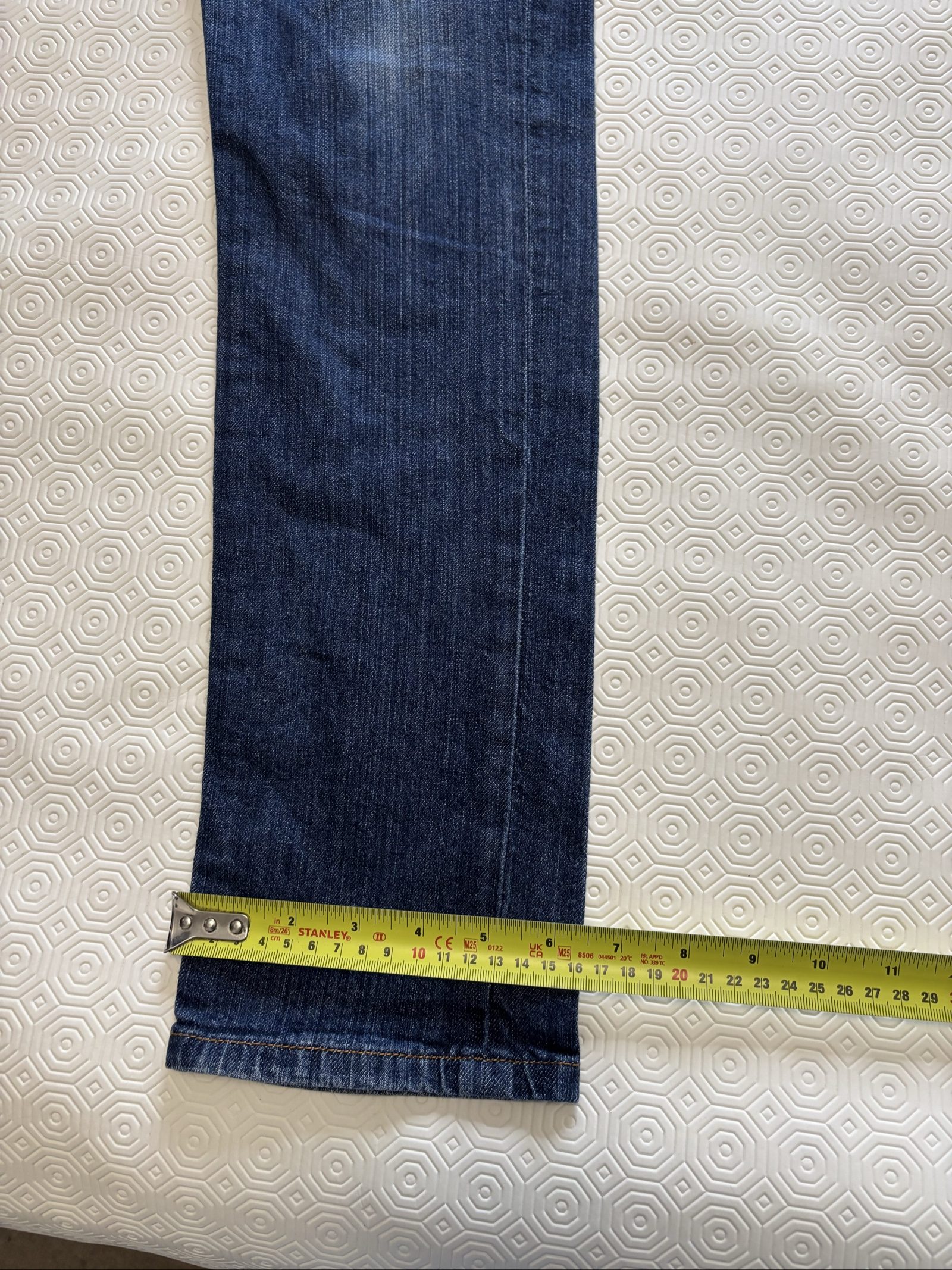 Void Jeans Co Blue Denim Jeans 32 Waist Straight Leg image 4