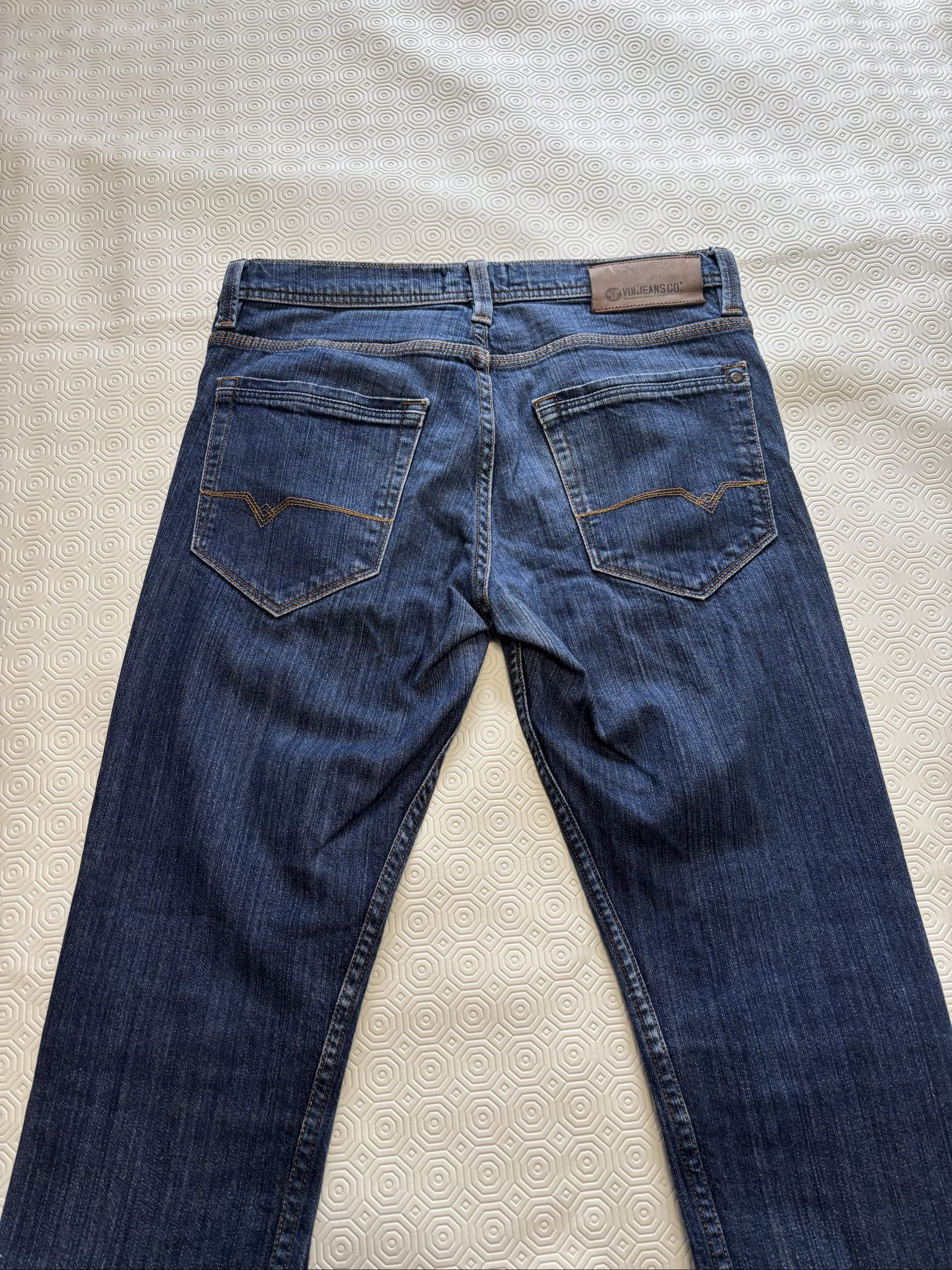 Void Jeans Co Blue Denim Jeans 32 Waist Straight Leg image 10