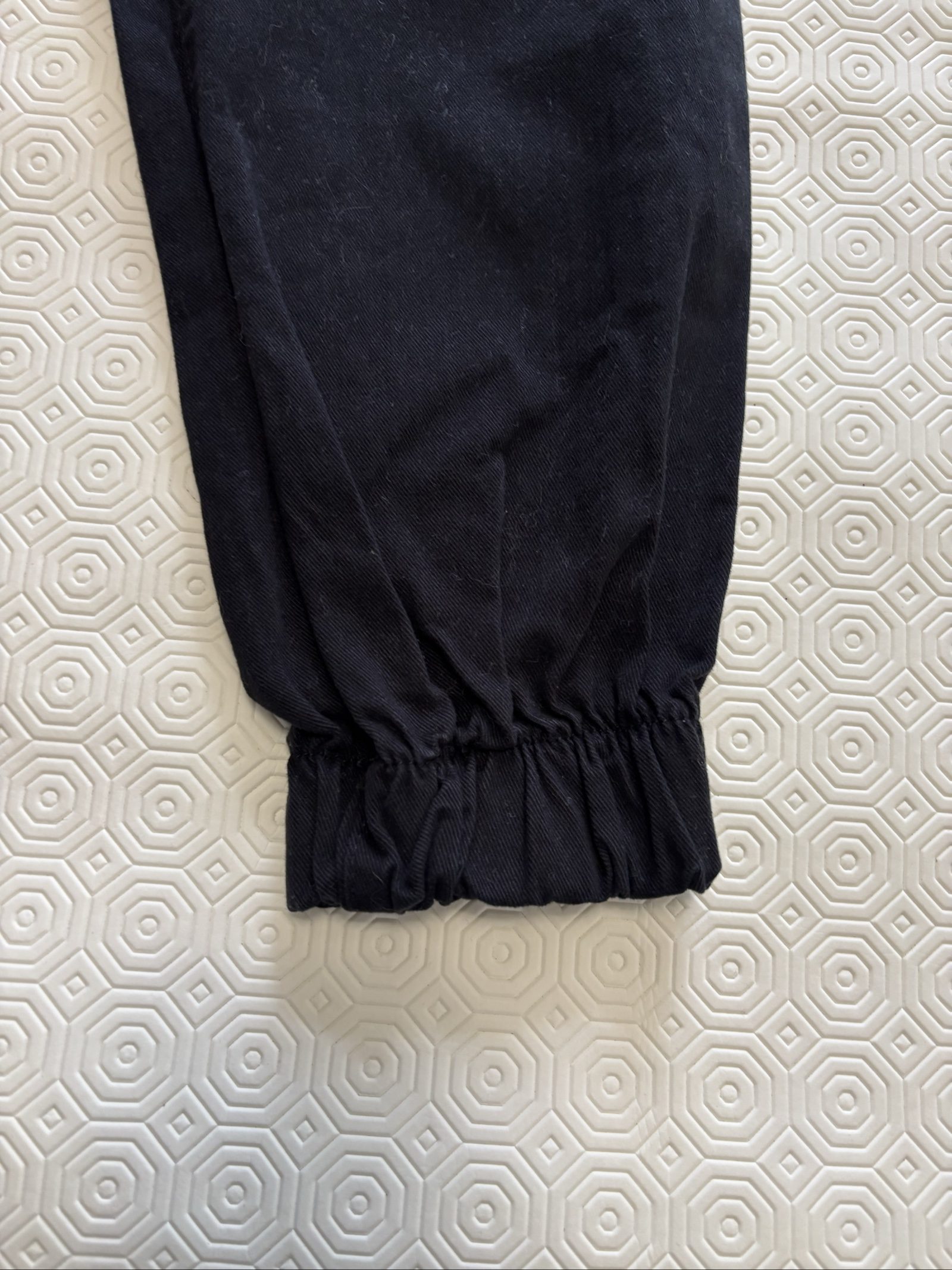 Gap Black Cotton Twill Trousers Medium image 2