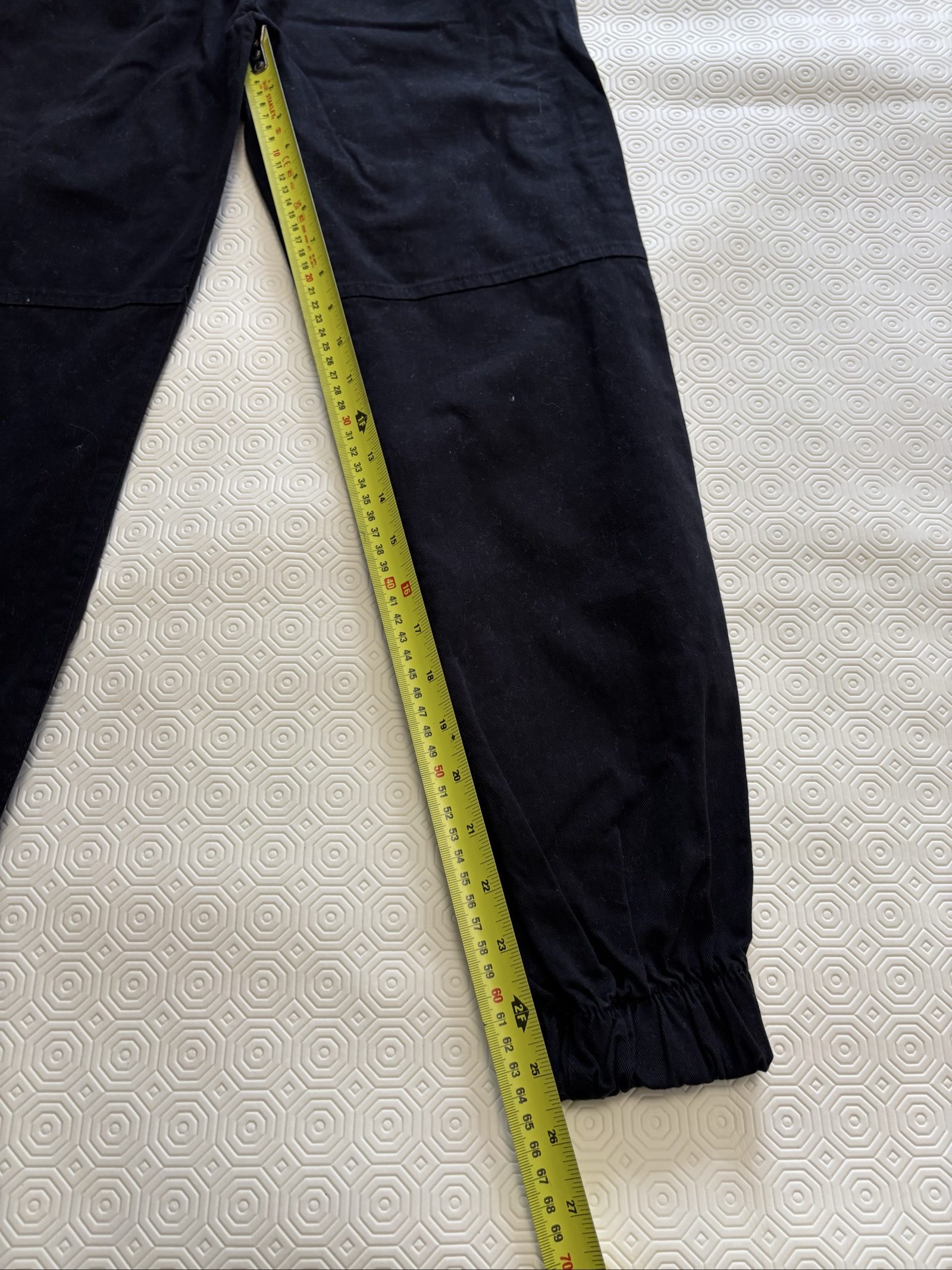 Gap Black Cotton Twill Trousers Medium image 5