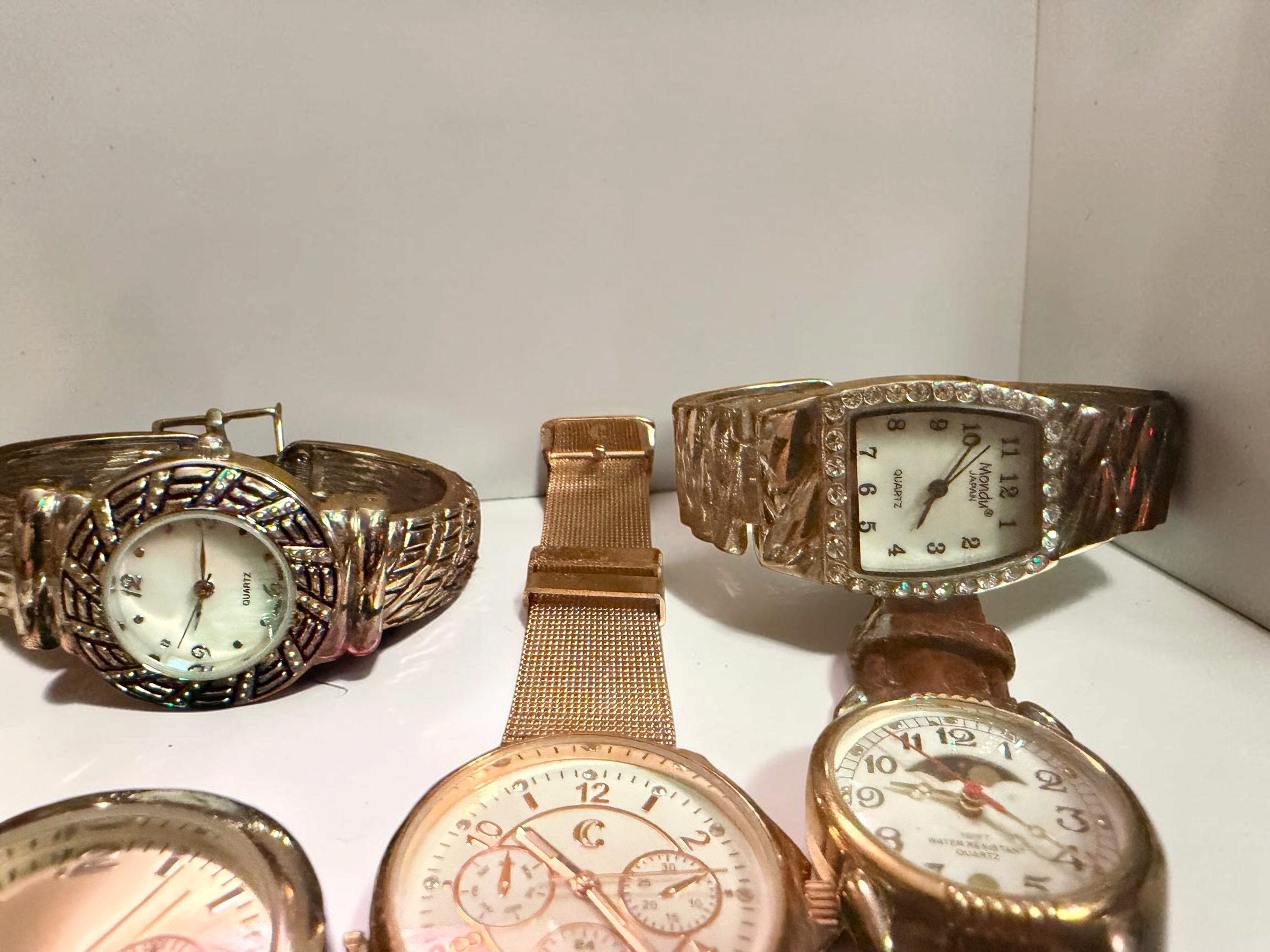 Mixed Brand Women's Multi-Colour Quartz Watch Lot 5 Pieces image 3
