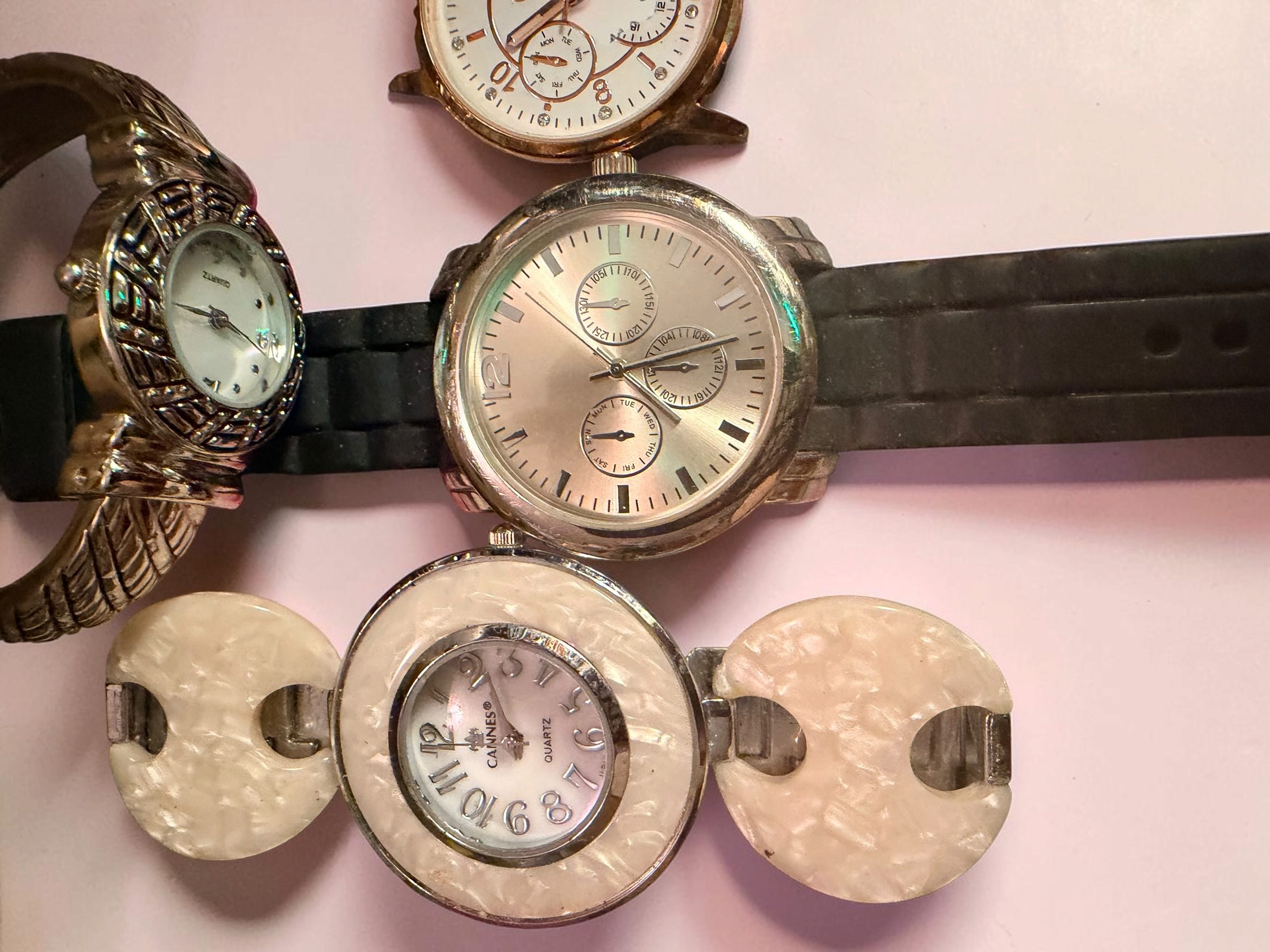 Mixed Brand Women's Multi-Colour Quartz Watch Lot 5 Pieces image 5