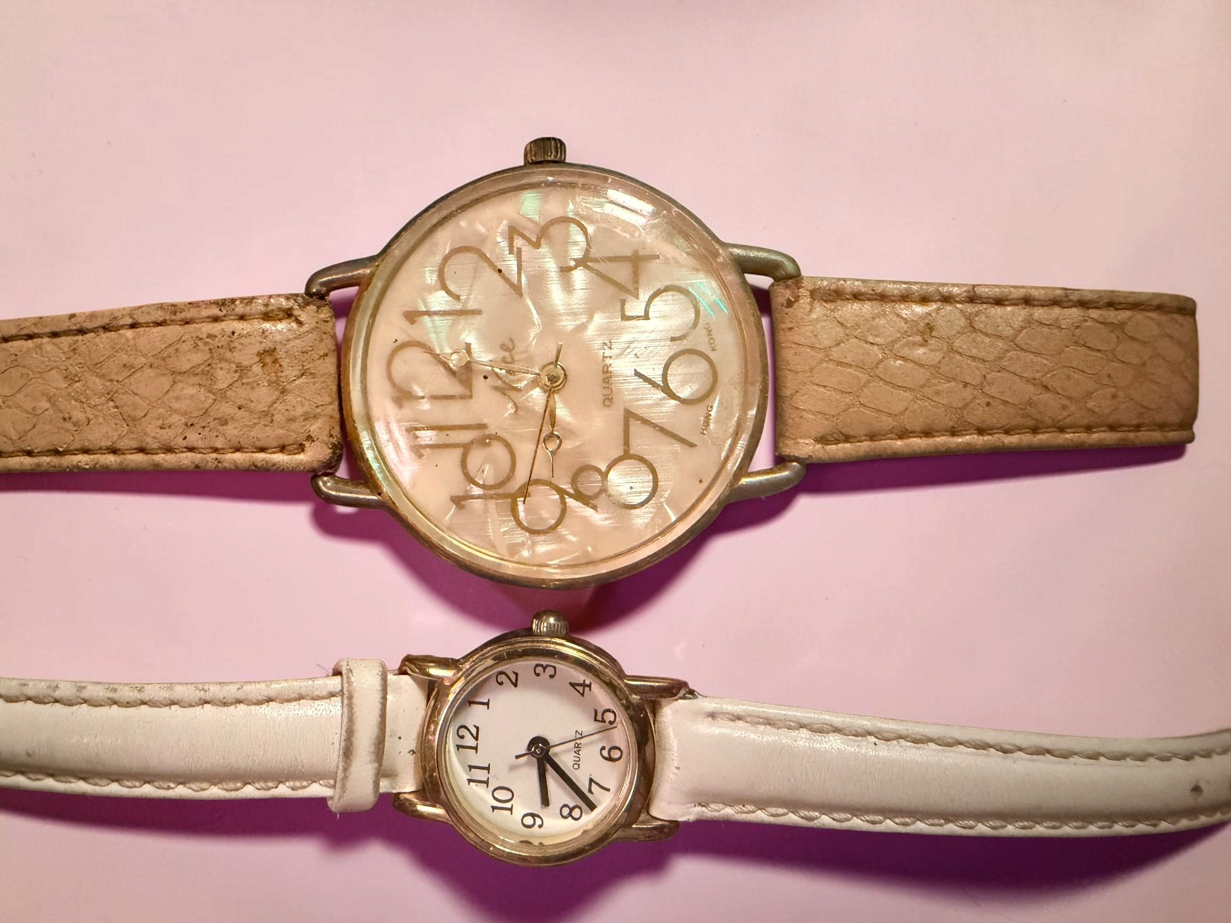 Quartz Multi-Colour Women's Wrist Watch Set 4 Pieces Mixed Materials image 3