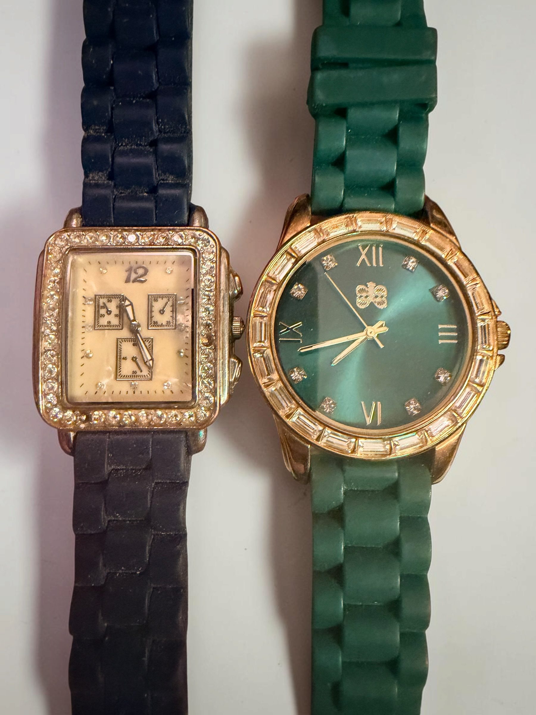 Set of 4 Wrist Watches Mixed Colours image 3