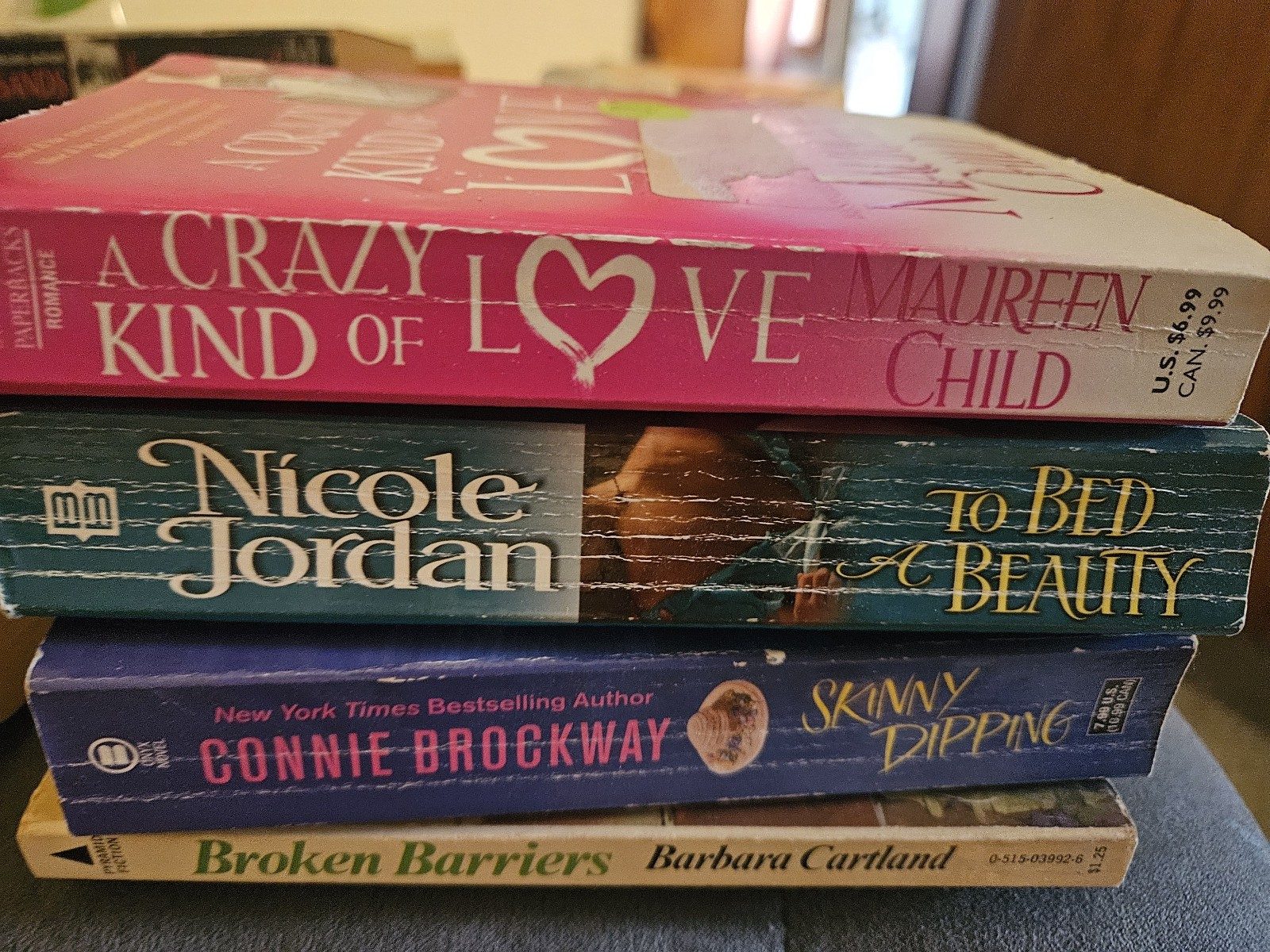 Maureen Child Pink Romance Paperback Books Bundle 4 Titles