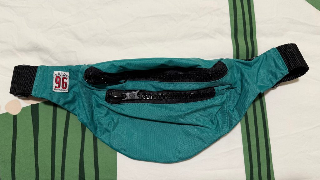Gap Teal Nylon Sport Fanny Pack Waist Bag