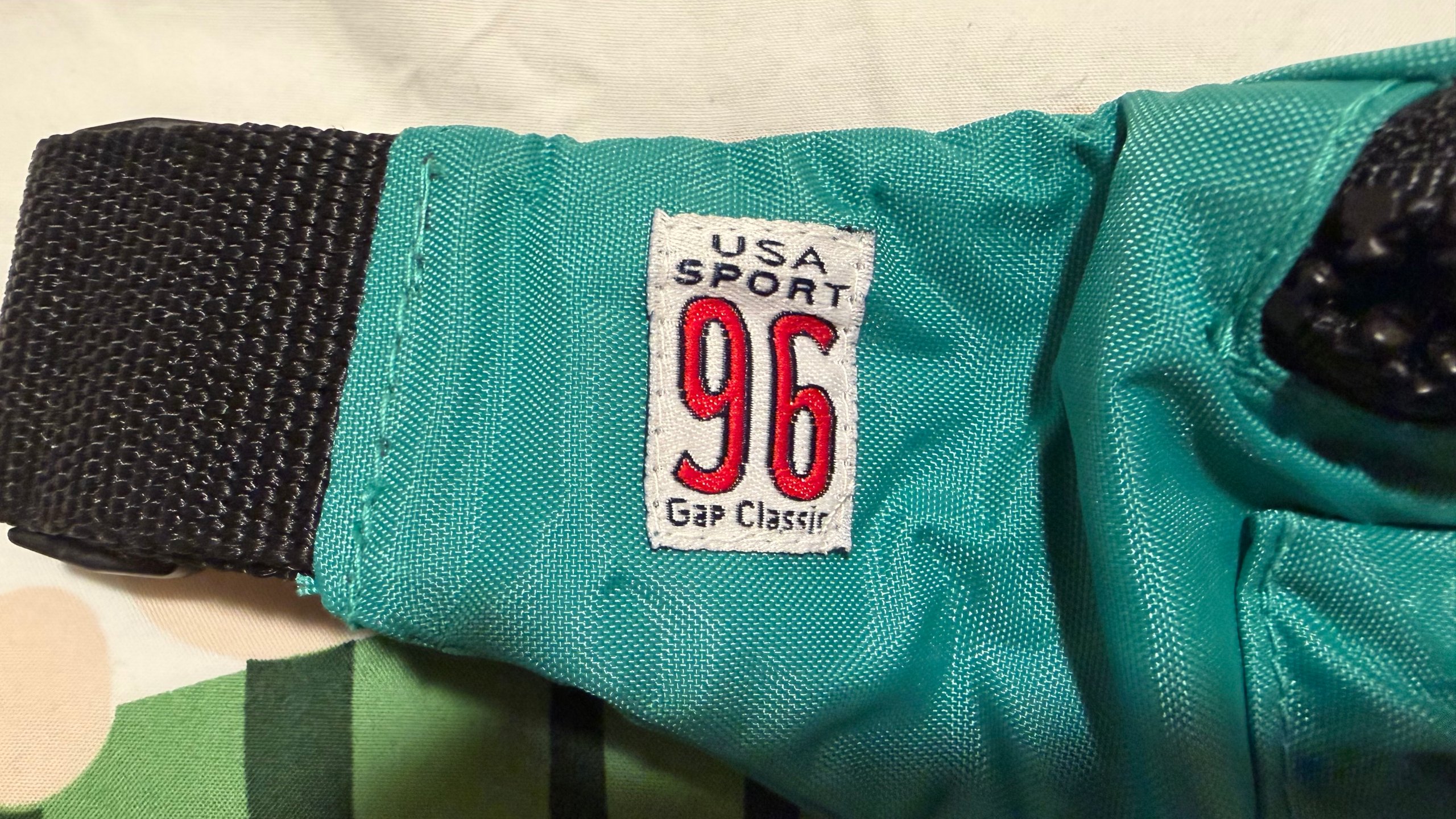 Gap Teal Nylon Sport Fanny Pack Waist Bag image 2