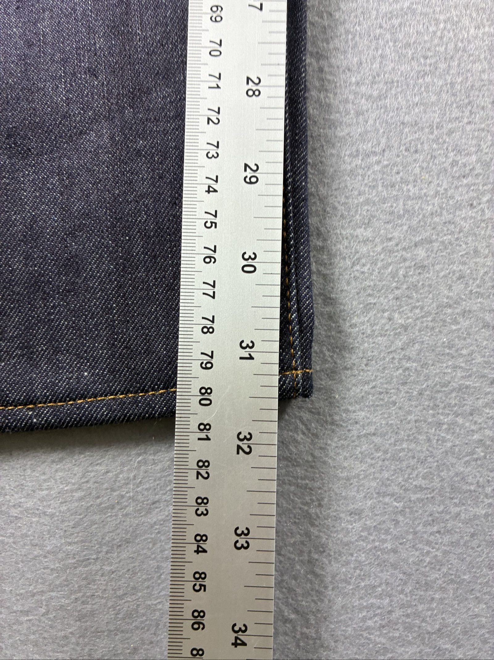 Stone Island Indigo Denim Raw Loose Jeans Size 36 Blue image 10
