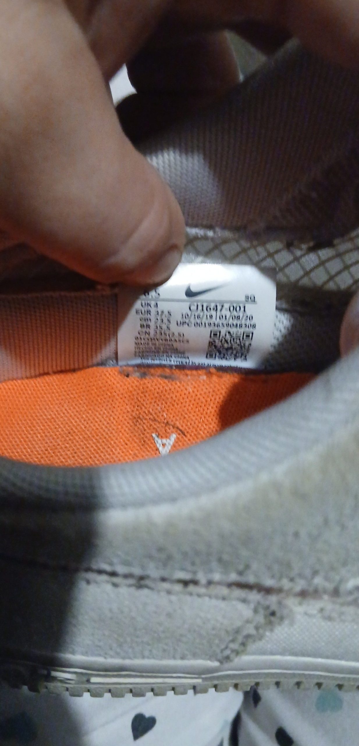 Nike Men Grey & White Suede Air Sneakers image 3