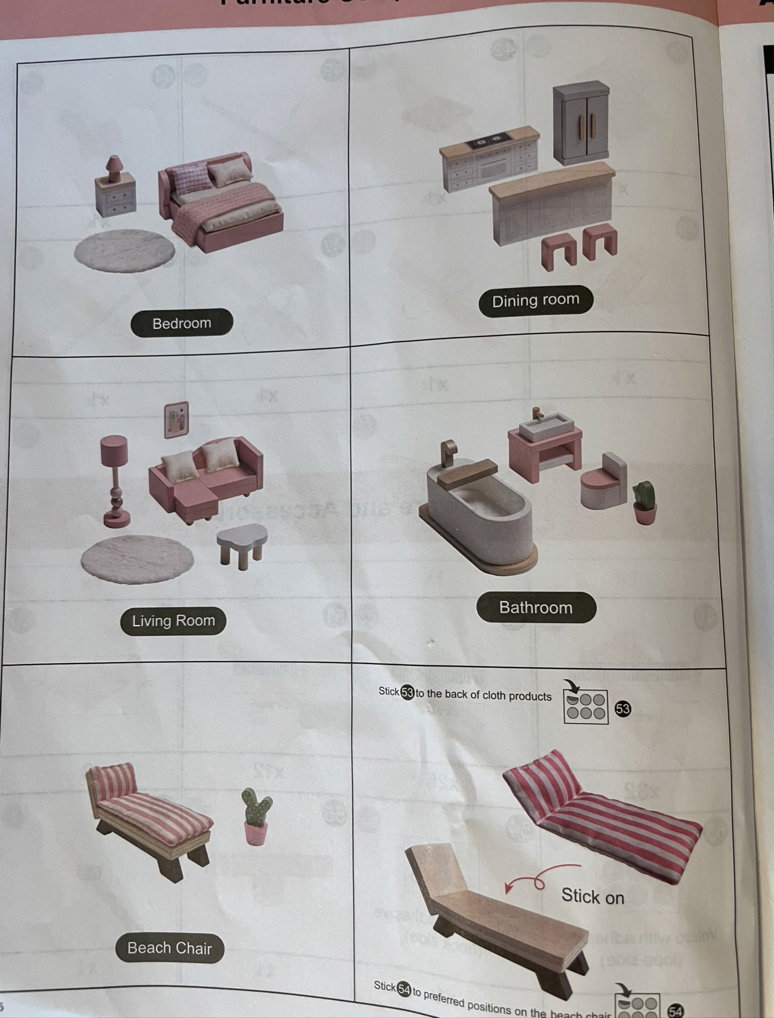 Dollhouse "Florida" - Nieuw (Let op: klein scheurtje) image 3