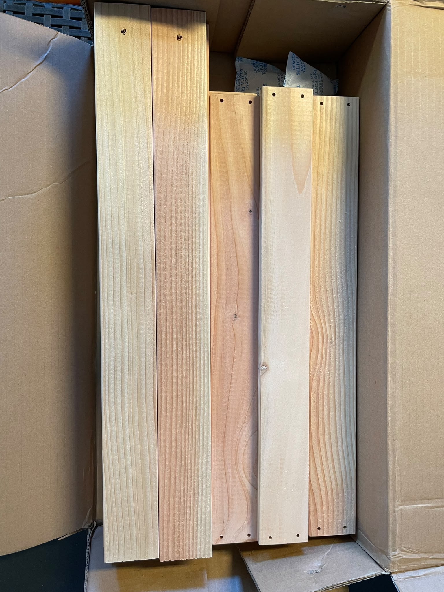 Set Houten Planken / Latten (26 stuks) -