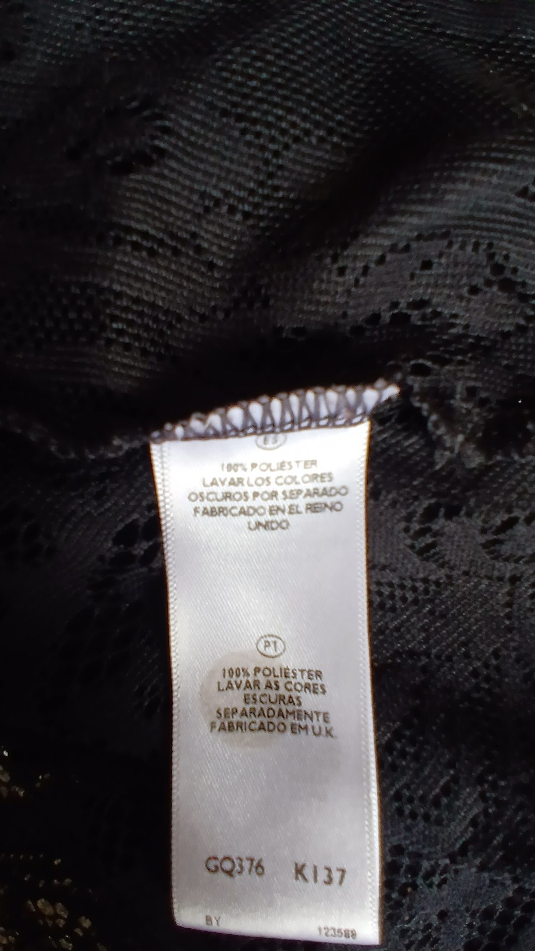 Love Label Black Lace Bolero Top UK L image 7