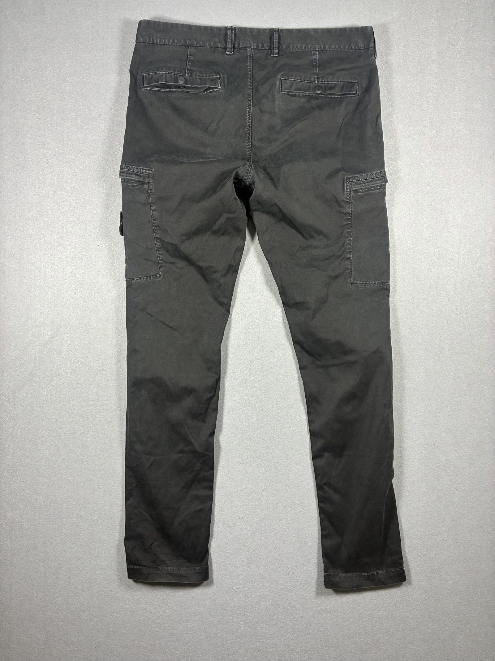Stone Island Black Cargo Trousers Waist 36 image 5
