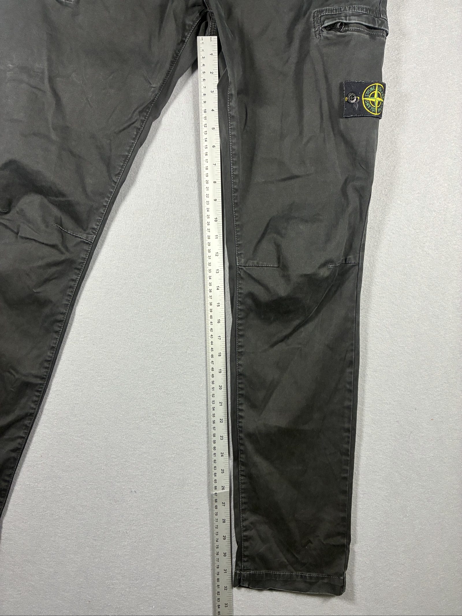 Stone Island Black Cargo Trousers Waist 36 image 6