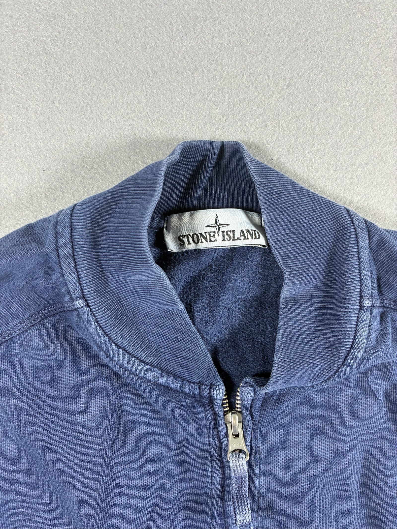 Stone Island Blue Cotton Zip Sweatshirt & Joggers XL Men's Tracksuit set image 3