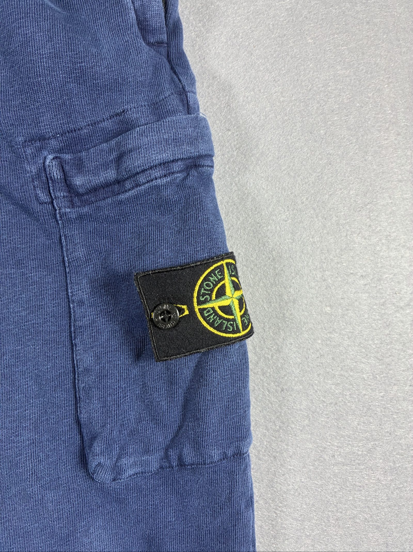 Stone Island Blue Cotton Zip Sweatshirt & Joggers XL Men's Tracksuit set image 9